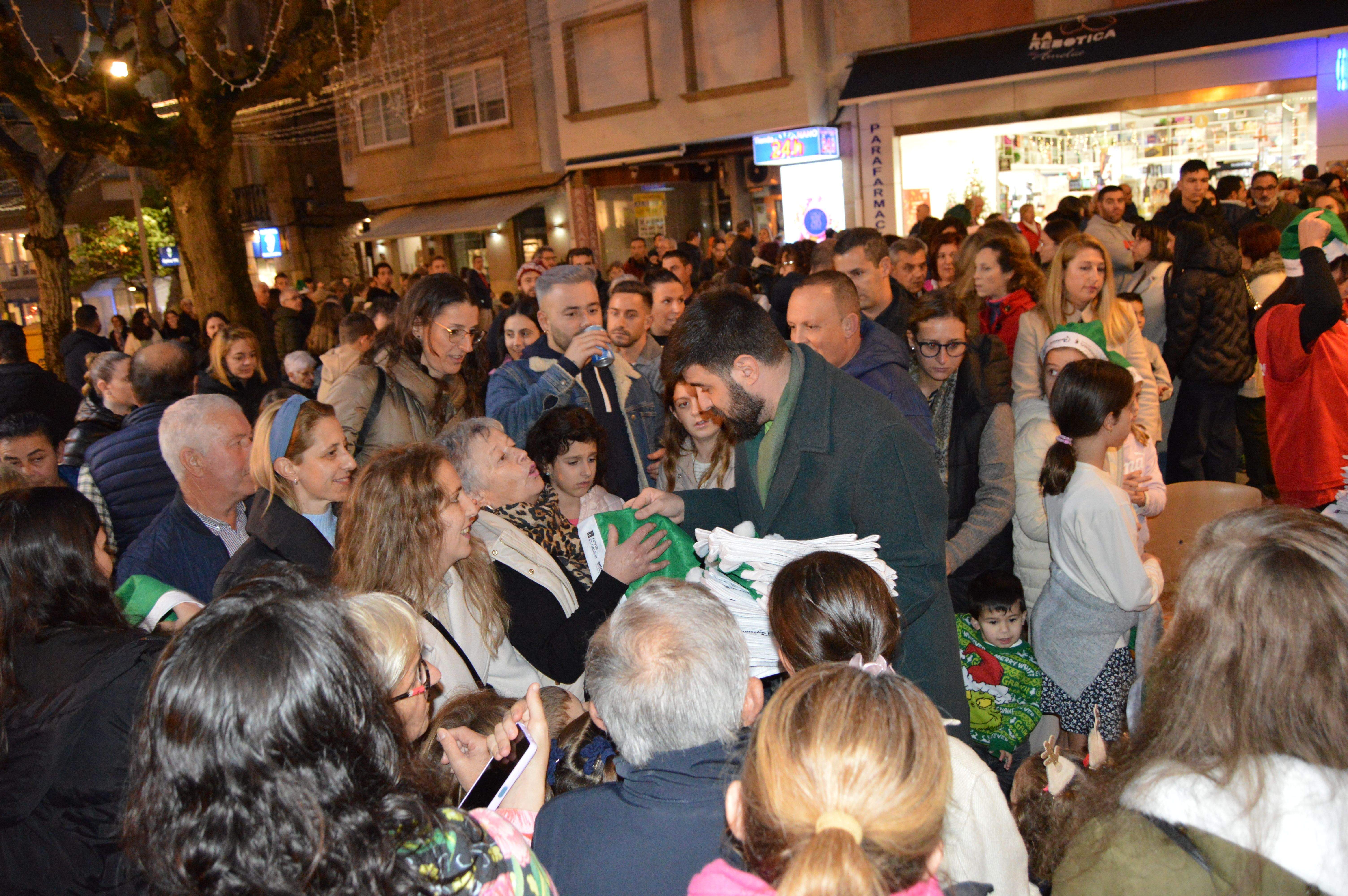 Acendido das luces de Nadal en Sanxenxo Acendido das luces de Nadal en Sanxenxo