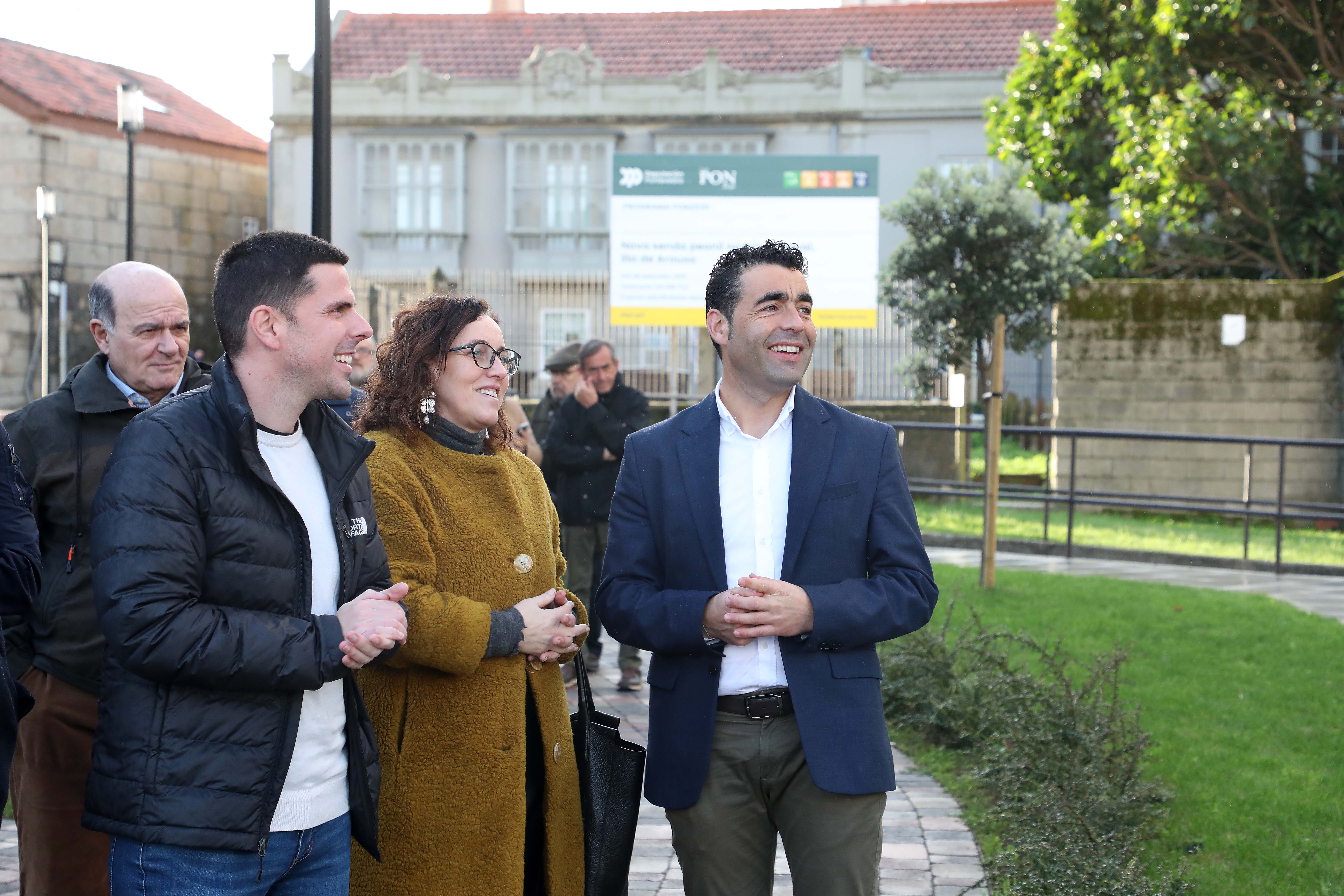 Visita ao Paseo Naval da Illa de Arousa