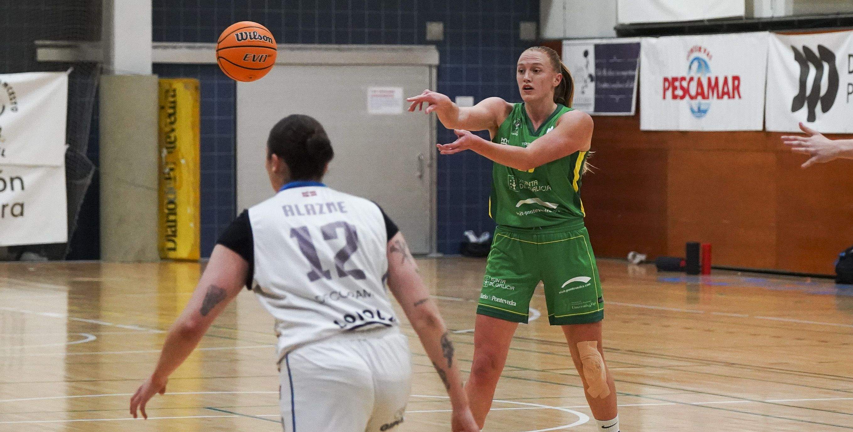 Partido entre Club Baloncesto Arxil e Domusa Teknik ISB no CGTD