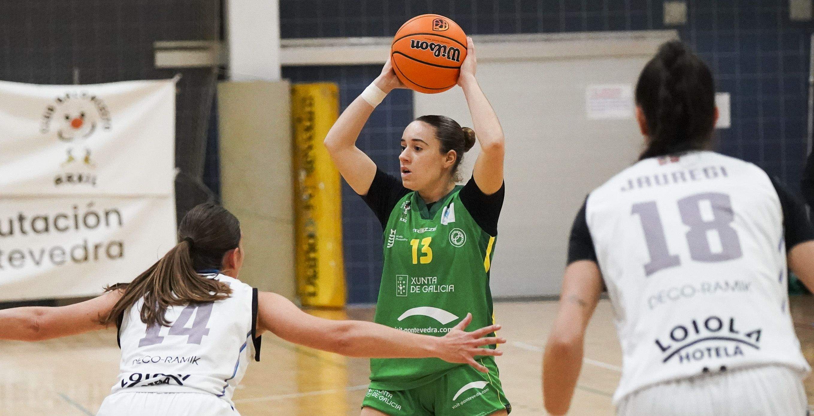 Partido entre Club Baloncesto Arxil e Domusa Teknik ISB no CGTD
