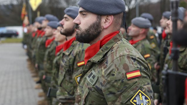 A Brilat toma o relevo do continxente español despregado en Eslovaquia A Brilat toma o relevo do continxente español despregado en Eslovaquia