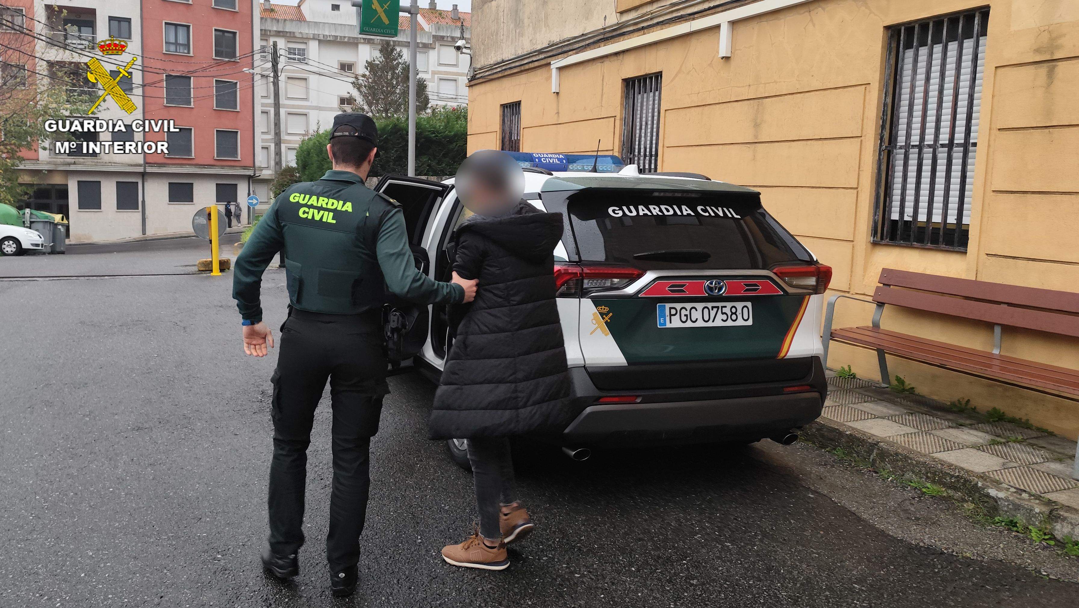 El Excelentísimo, tras ser detenido en Sanxenxo