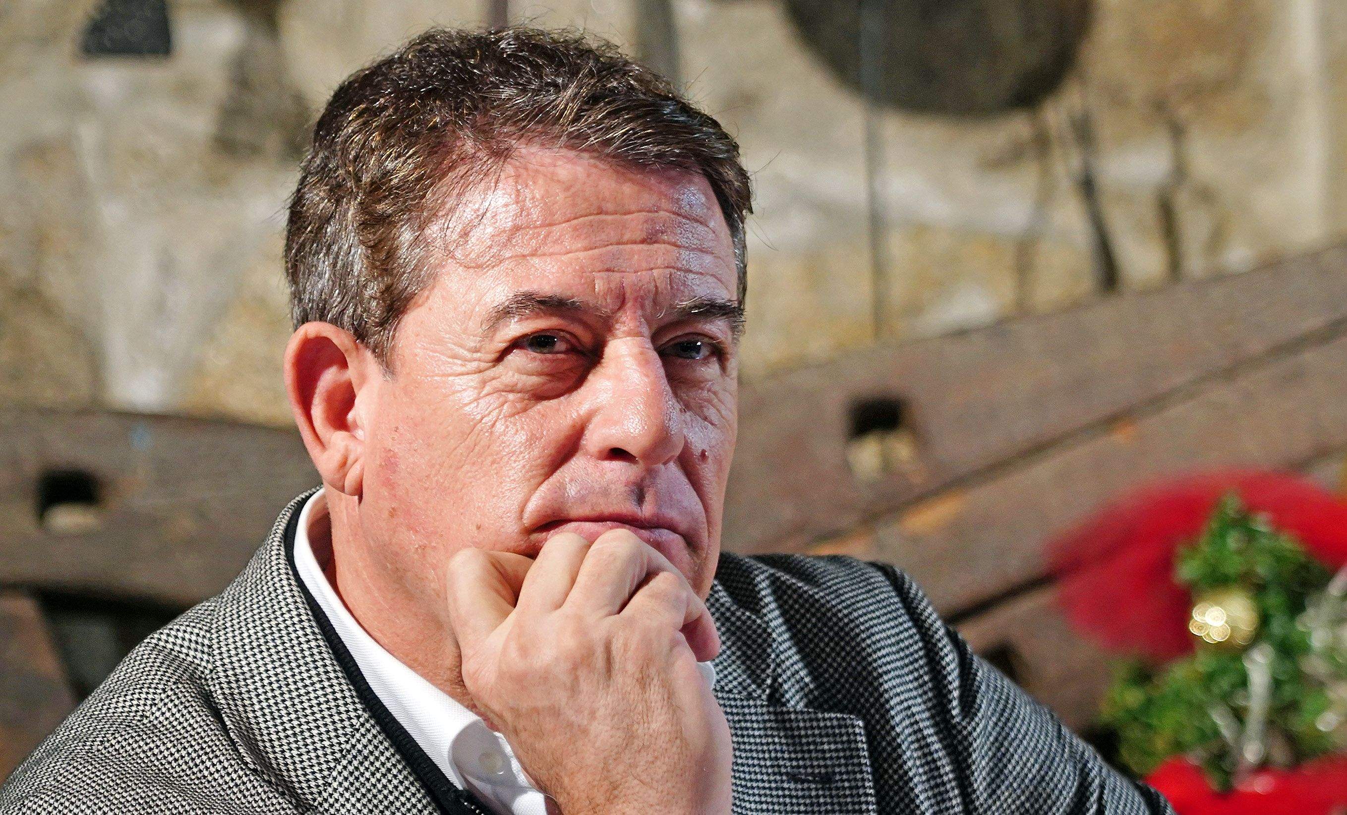 O secretario xeral do PSdeG, José Ramón Gómez Besteiro