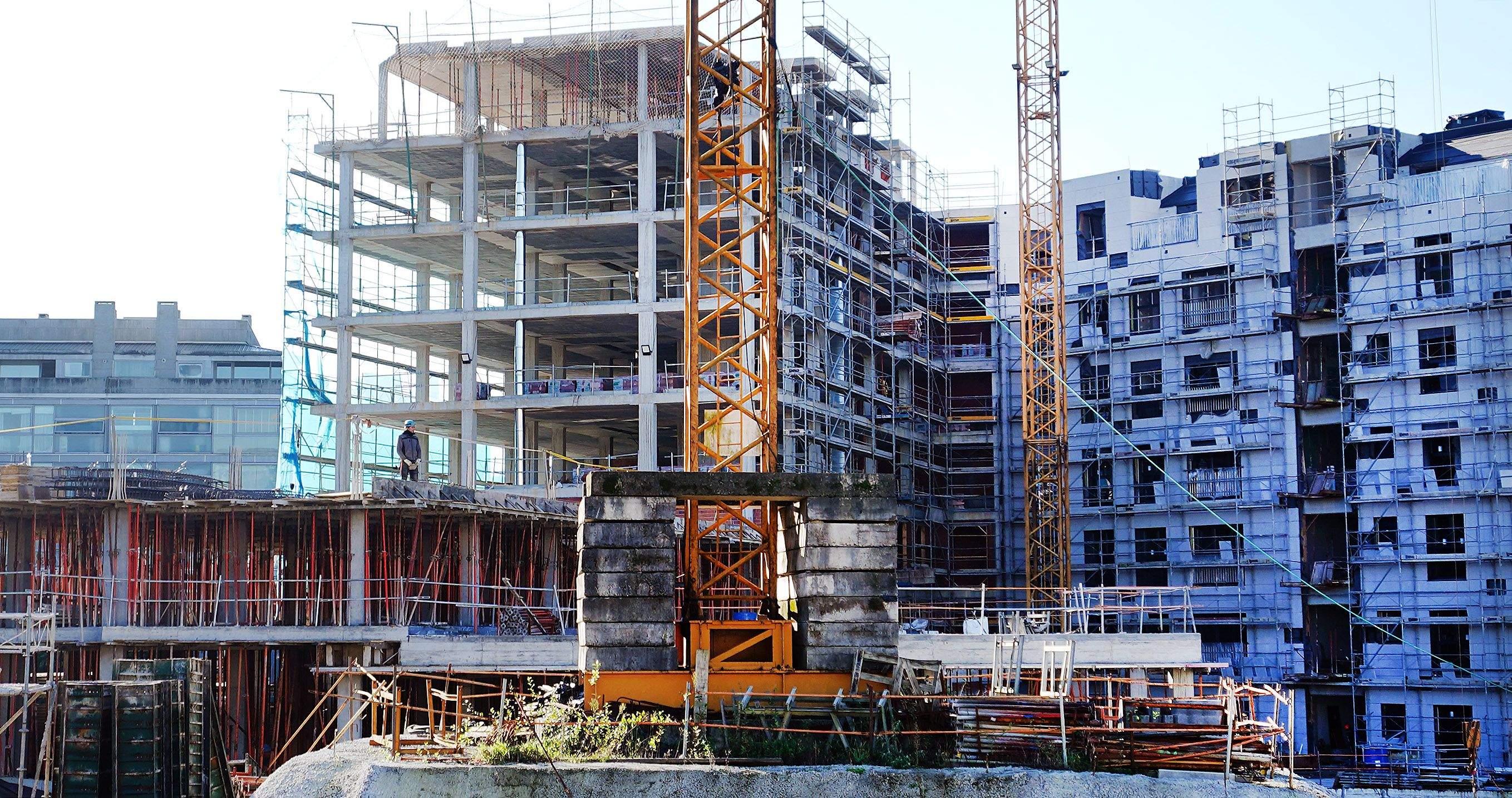 Edificios en construcción