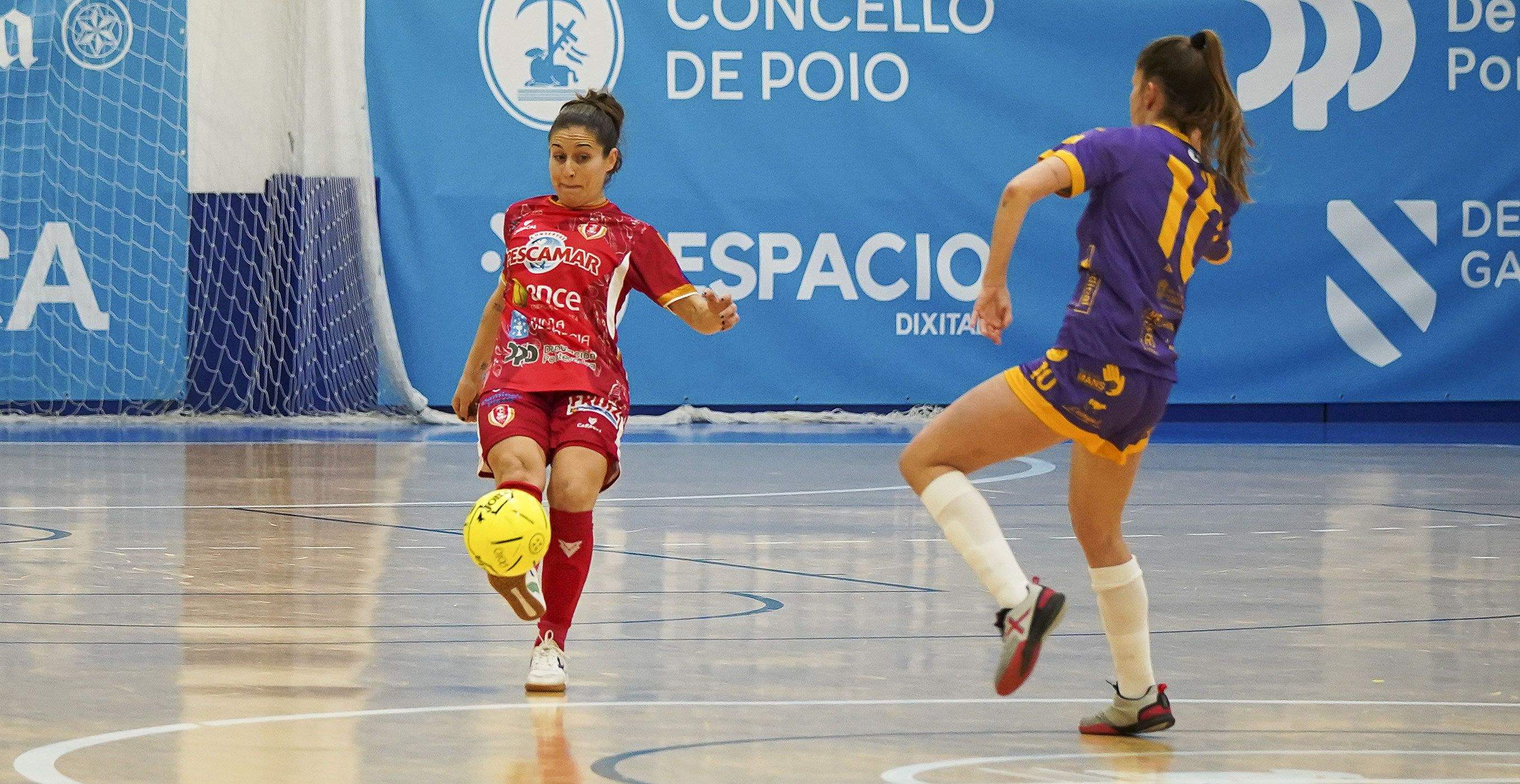 Partido entre el Poio Pescamar y el FSF Castro en A Seca Partido entre el Poio Pescamar y el FSF Castro en A Seca