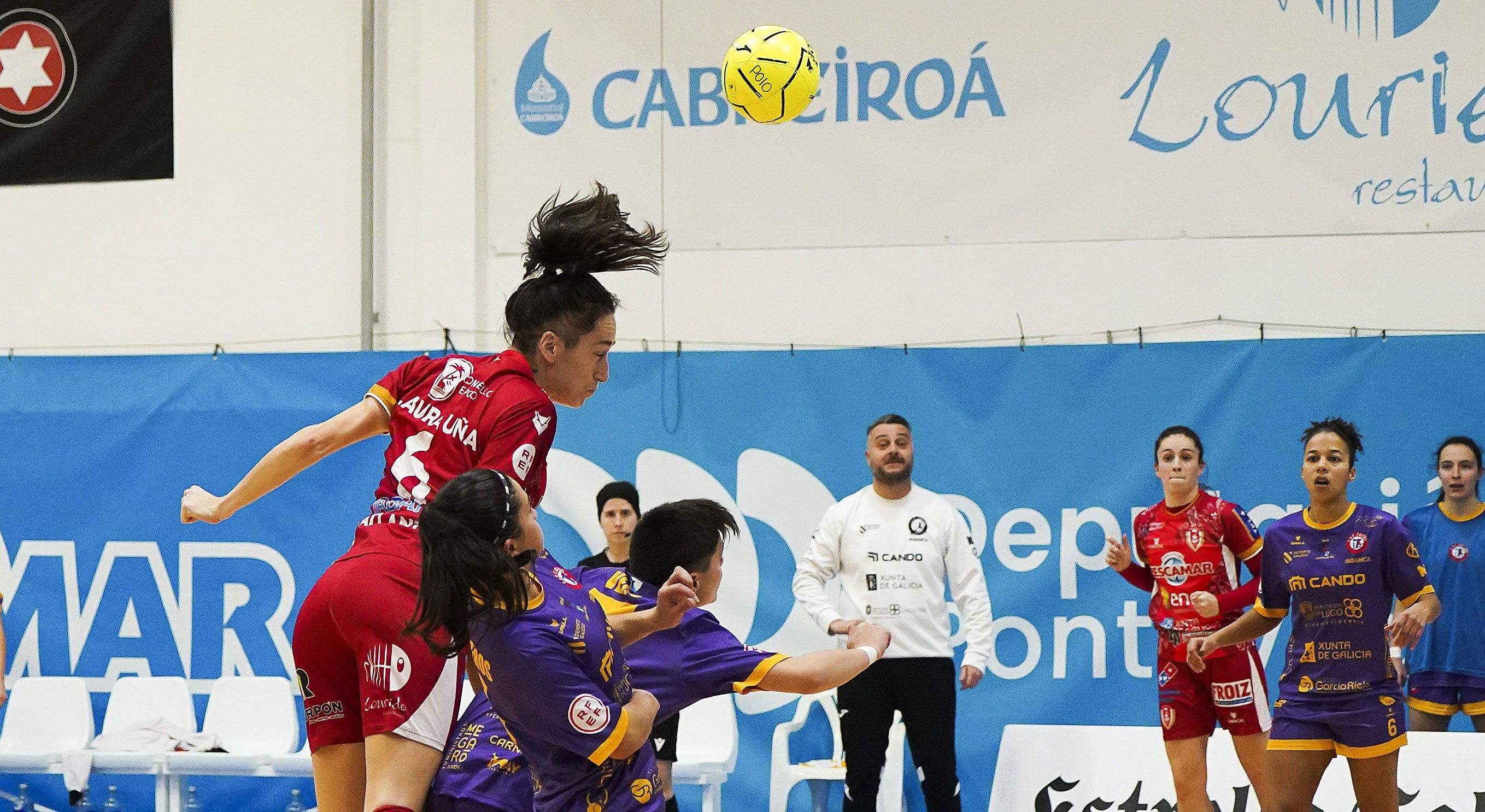 Partido entre el Poio Pescamar y el FSF Castro en A Seca Partido entre el Poio Pescamar y el FSF Castro en A Seca