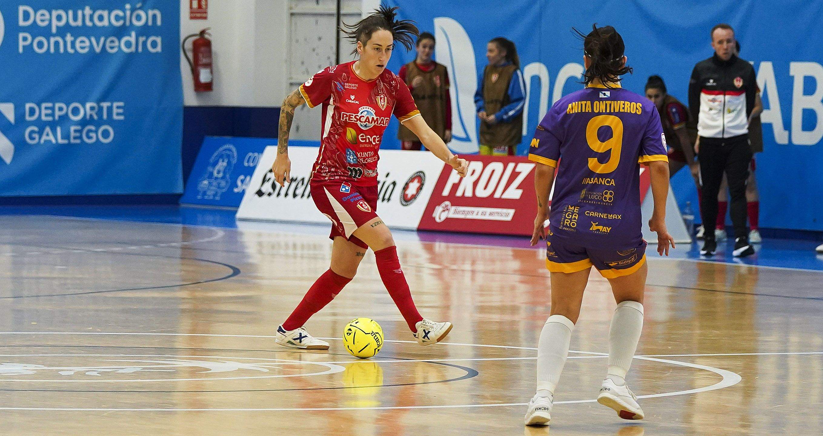 Partido entre el Poio Pescamar y el FSF Castro en A Seca Partido entre el Poio Pescamar y el FSF Castro en A Seca
