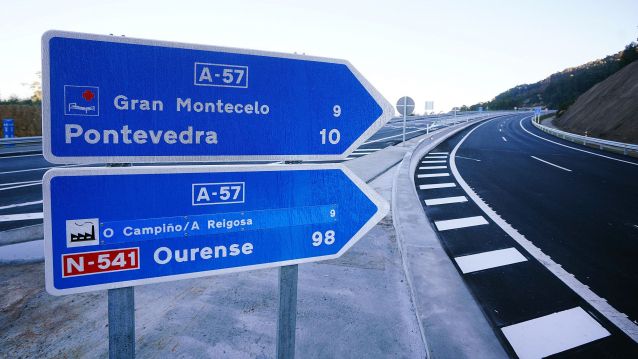 Inauguración del primer tramo de la A-57, entre Vilaboa y A Ermida Inauguración del primer tramo de la A-57, entre Vilaboa y A Ermida