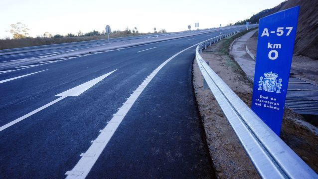 Inauguración del primer tramo de la A-57, entre Vilaboa y A Ermida Inauguración del primer tramo de la A-57, entre Vilaboa y A Ermida