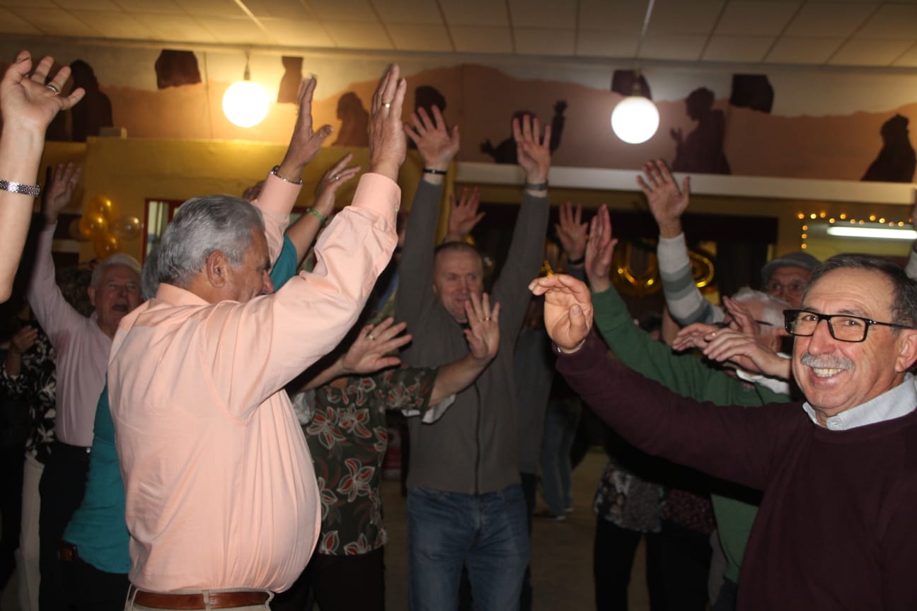 Baile de mayores en Soutomaior 