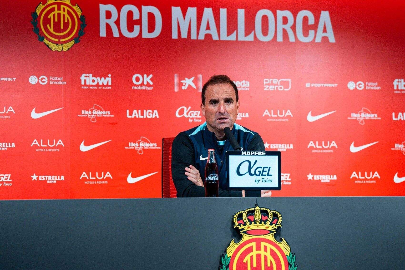 Jagoba Arrasate, entrenador del RCD Mallorca