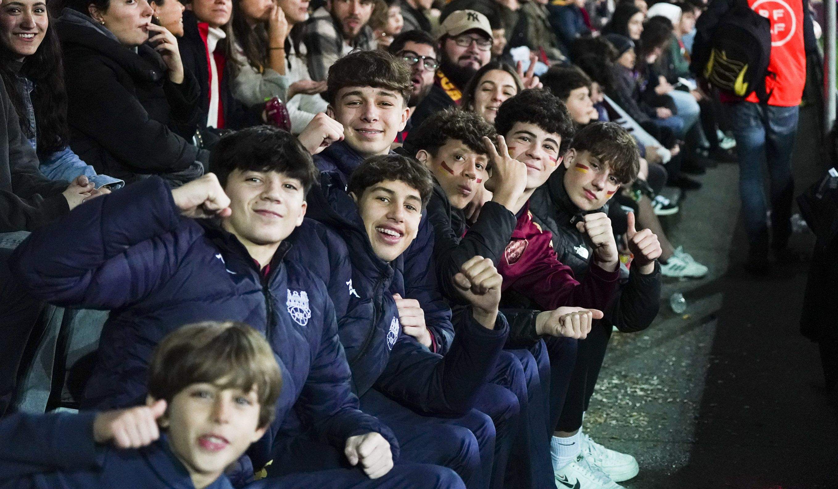 Partido de Copa del Rey entre Pontevedra y Mallorca en Pasarón
