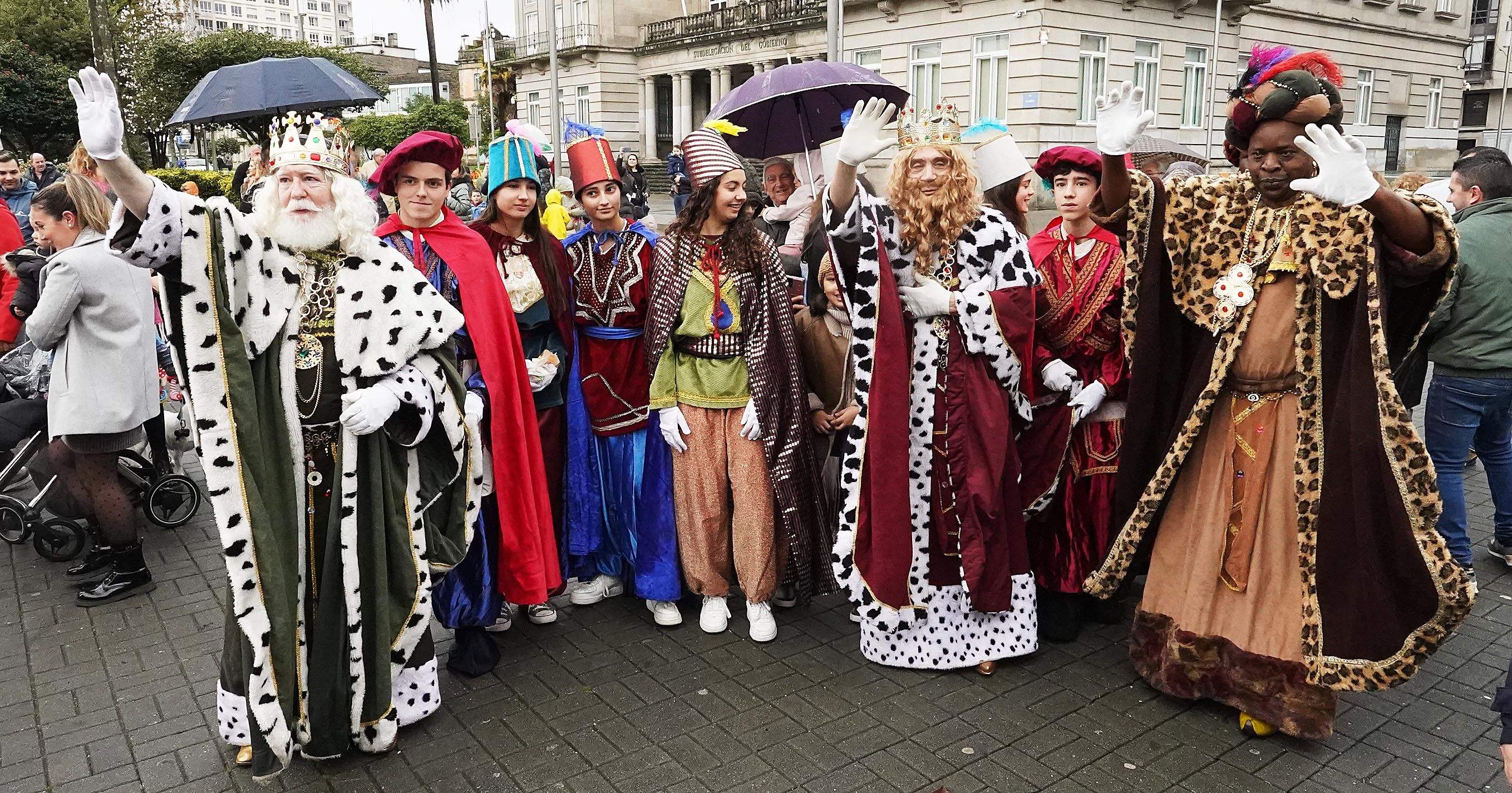 Recepción a los Reyes Magos