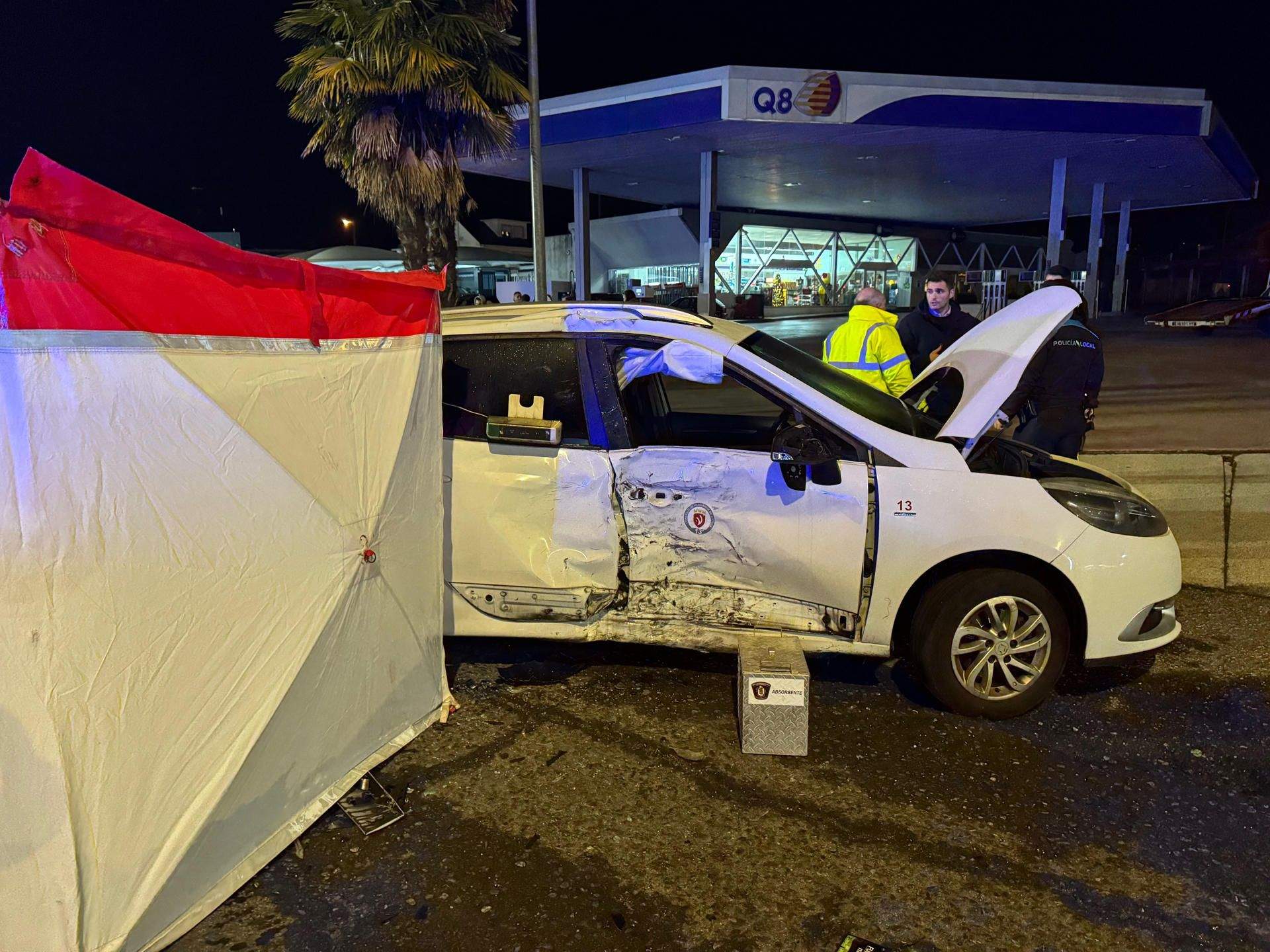 Muere un motorista en un accidente en Vilagarcía