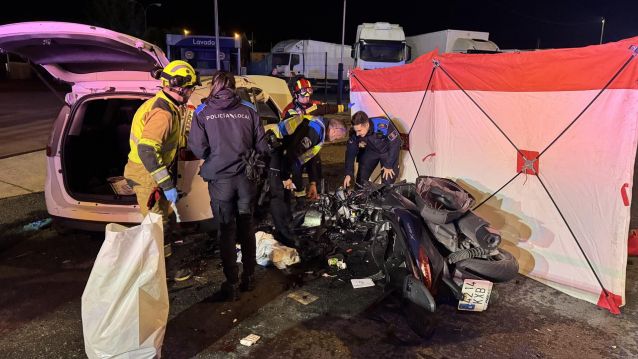 Muere un motorista en un accidente en Vilagarcía