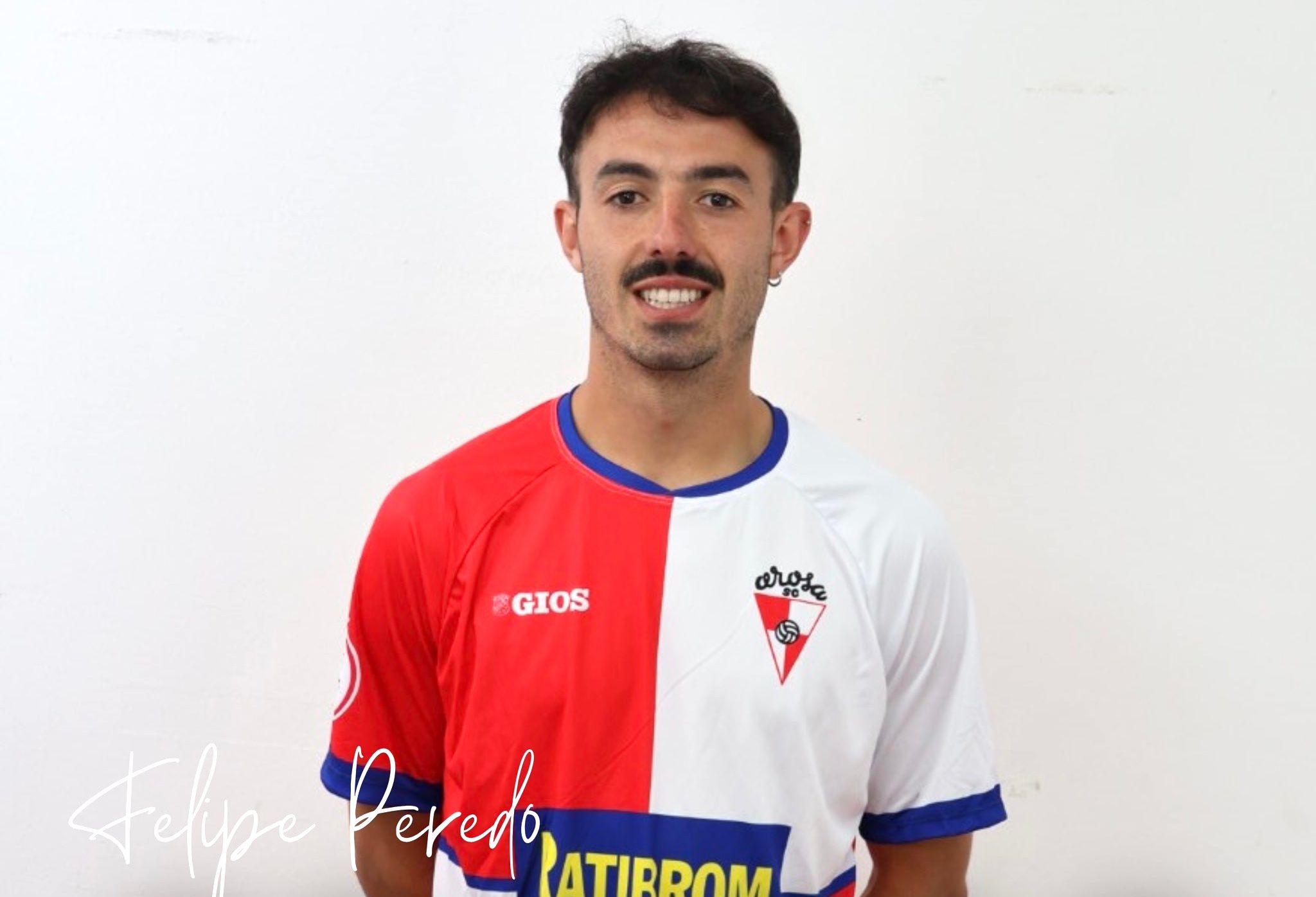 Felipe Peredo, jugador del Arosa SC