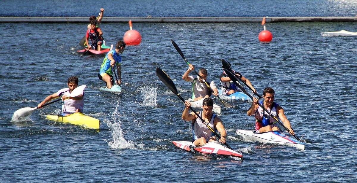 Primeira xornada do Campionato de España de Piragüismo Maratón 