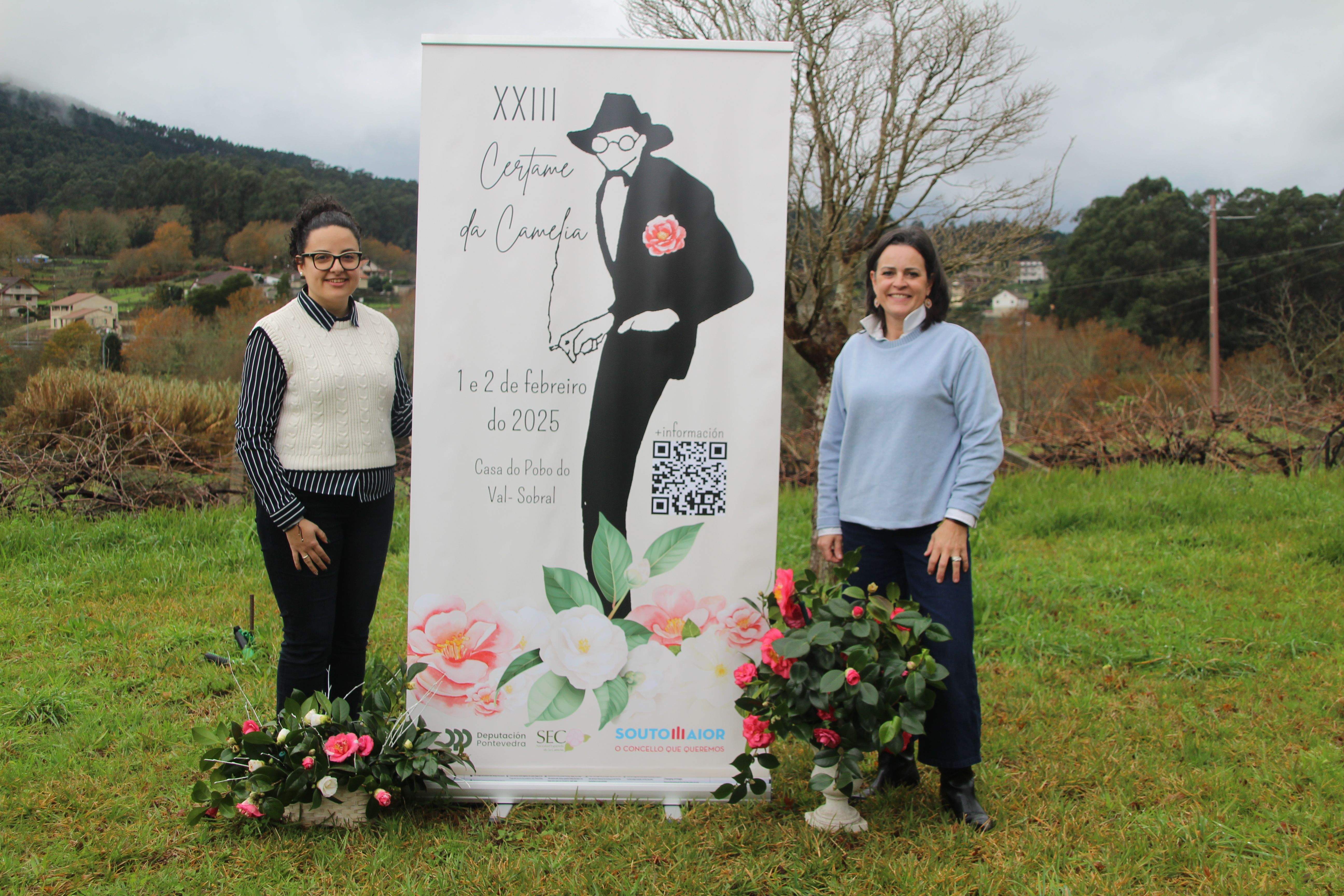 Silvia Cernadas y Rosana Comesaña presentan el Certamen de la Camelia 