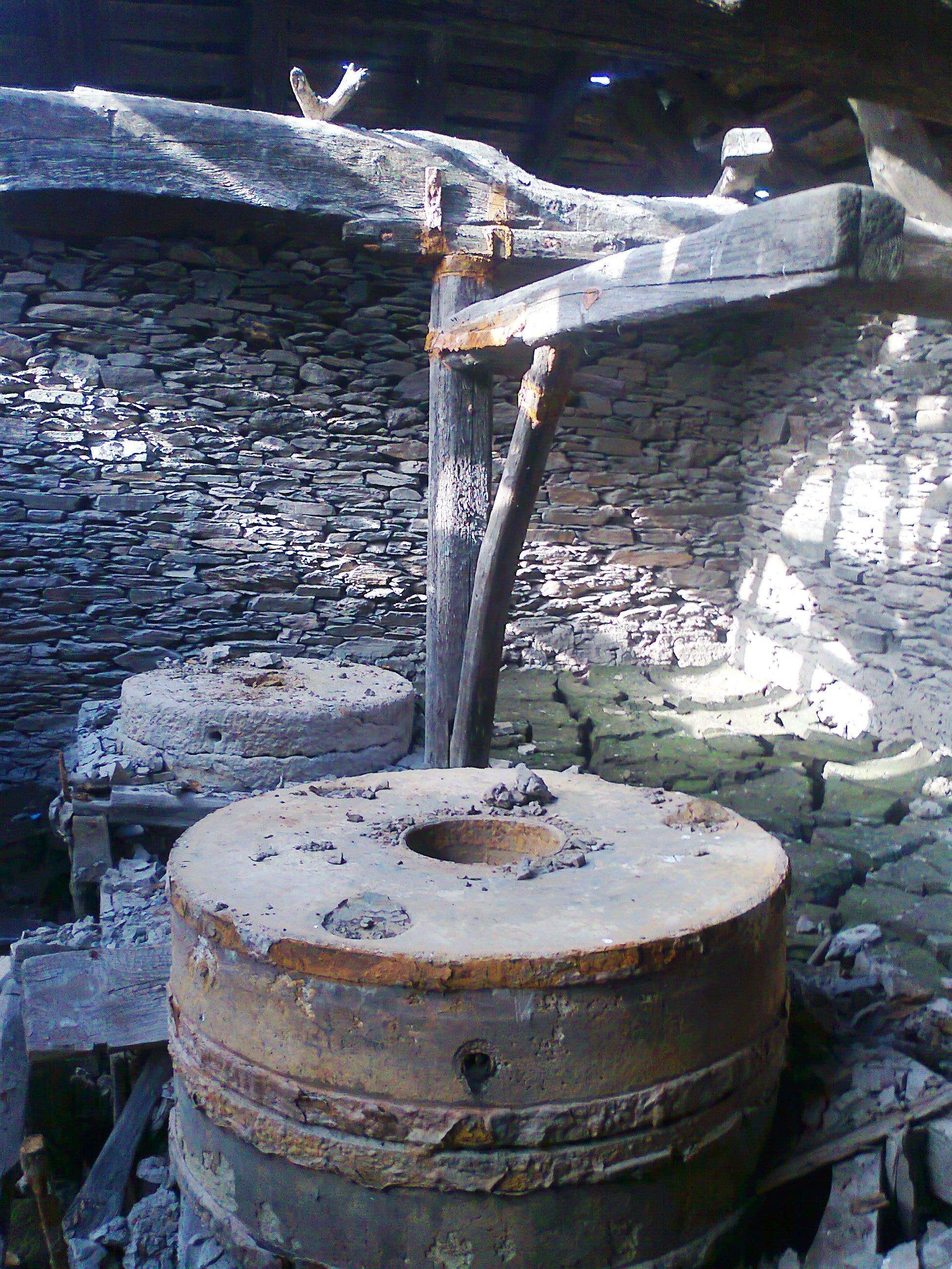 Muíño de Xián, interior