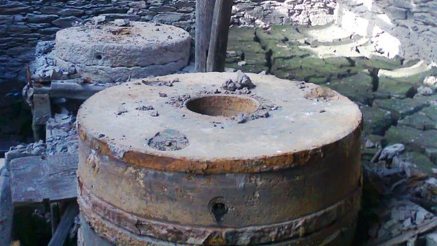 Muíño de Xián, interior