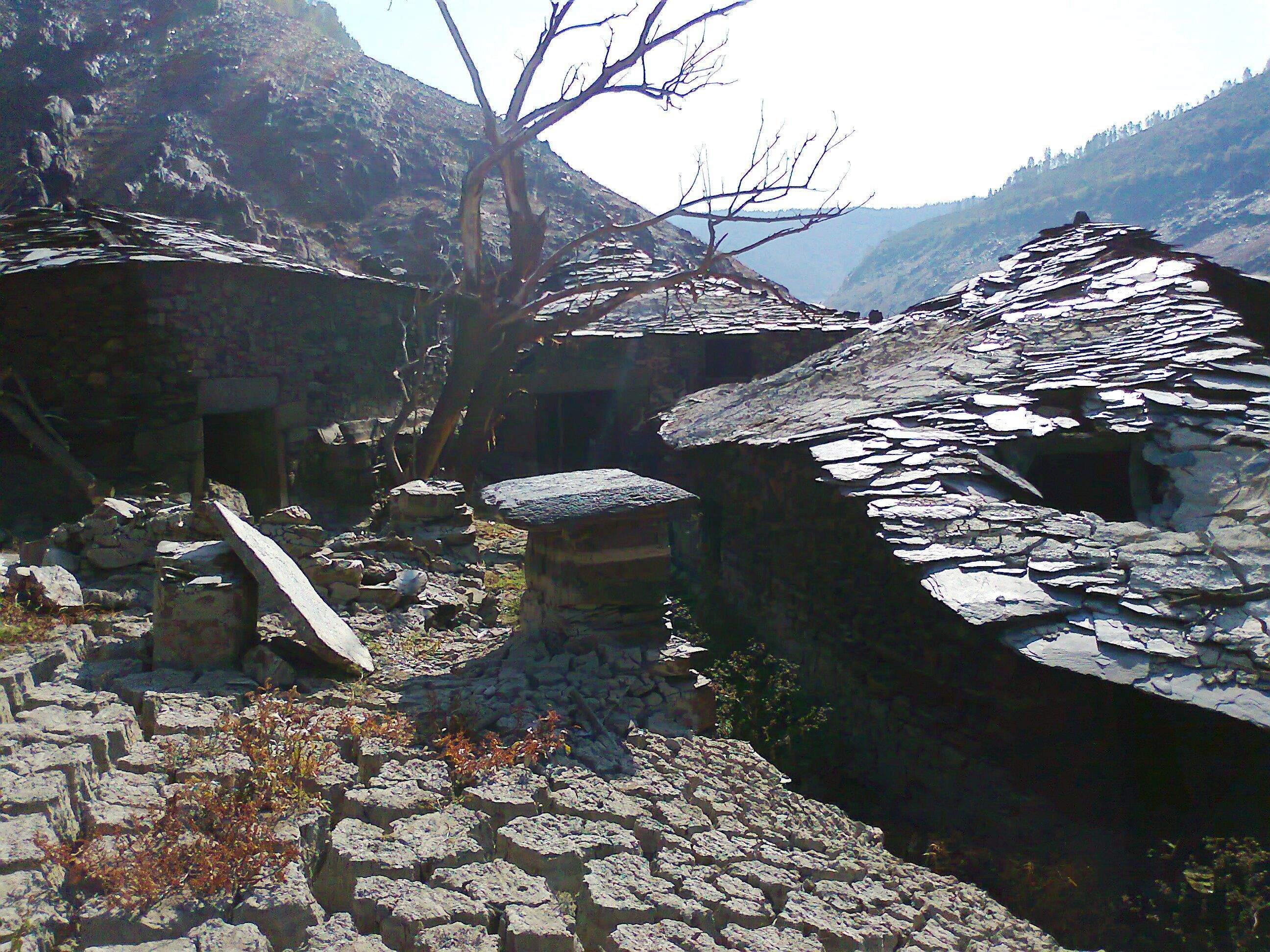 Portomeñe, casas