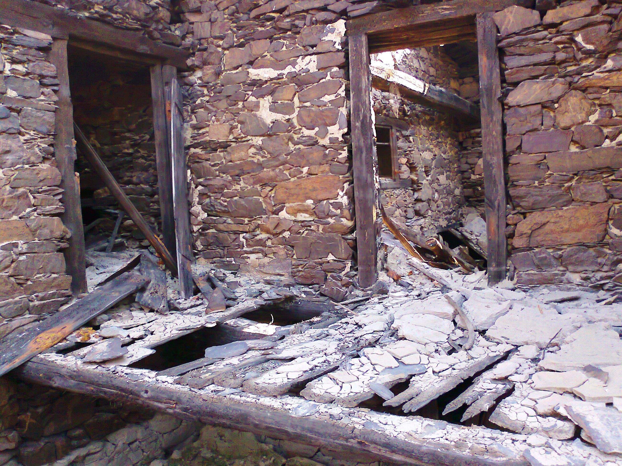 Portomeñe, interior dunha vivenda