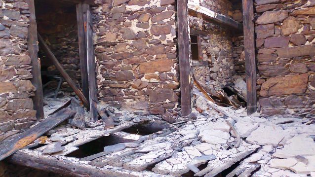 Portomeñe, interior dunha vivenda
