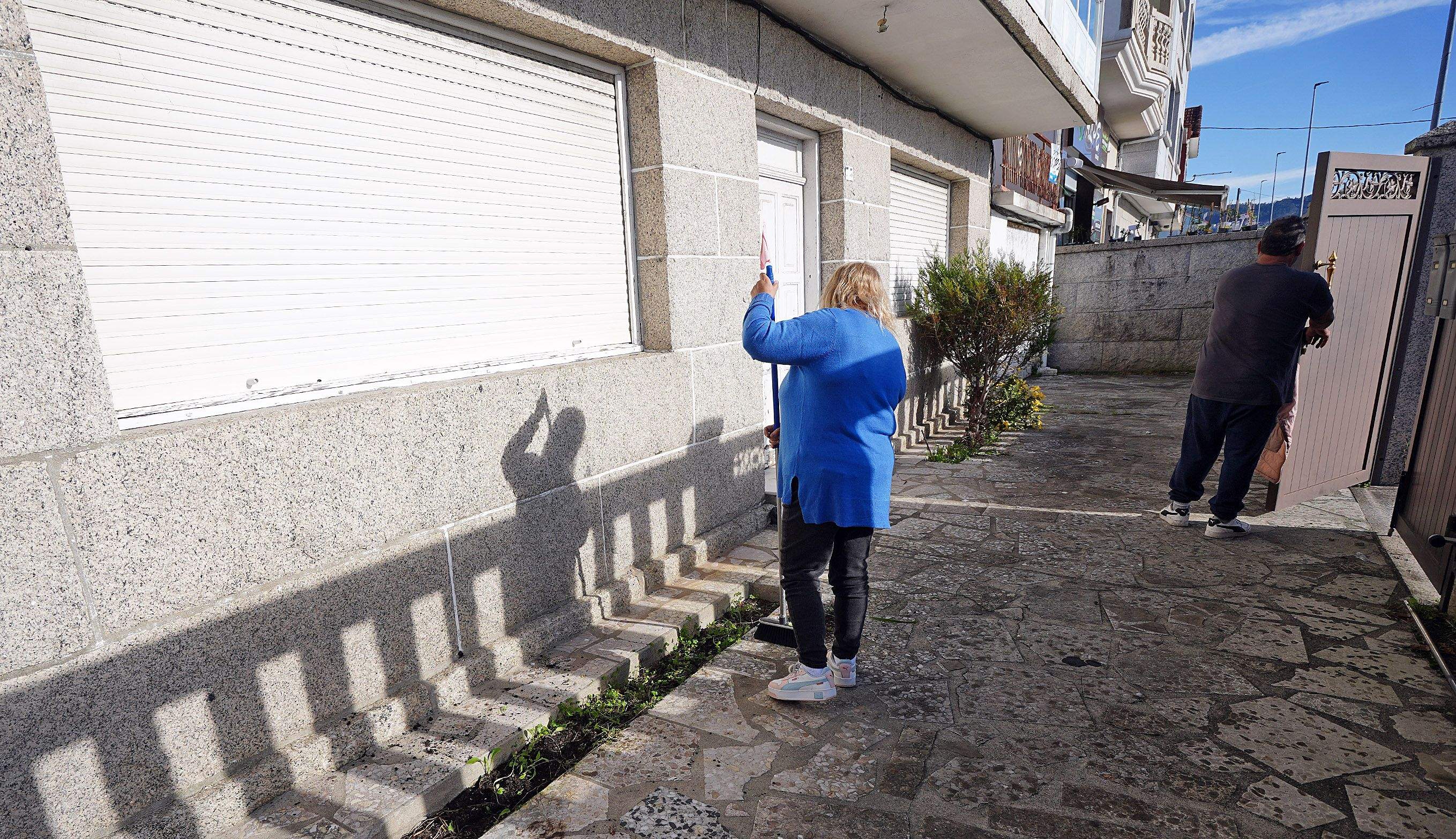 Encarnación y Antonio ocuparon ilegalmente una casa en Combarro