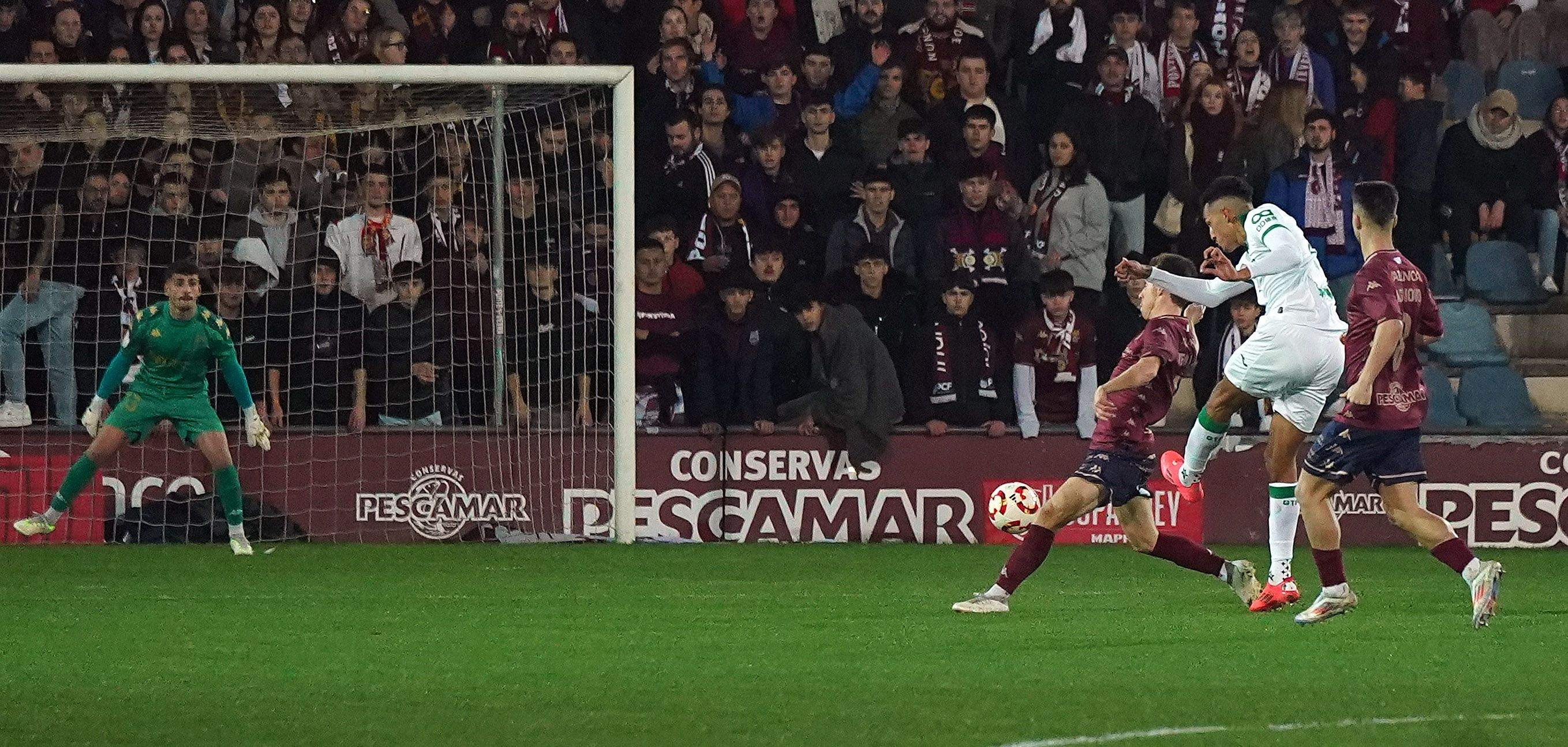 Octavos de final de la Copa del Rey entre Pontevedra y Getafe en Pasarón