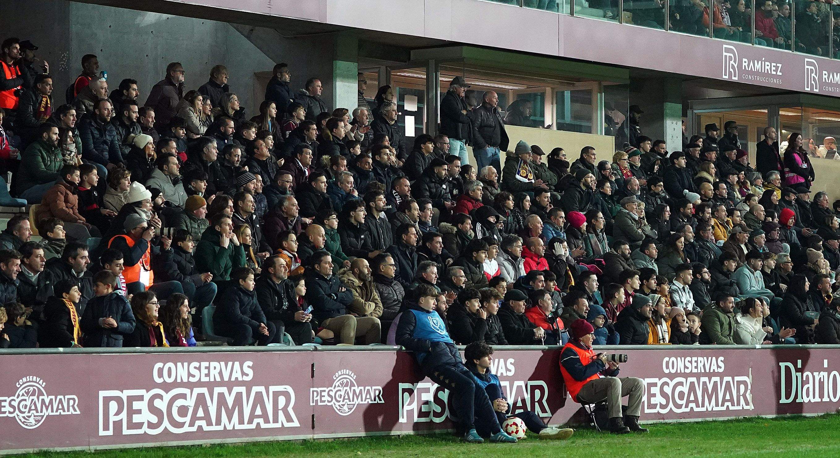 Octavos de final de la Copa del Rey entre Pontevedra y Getafe en Pasarón