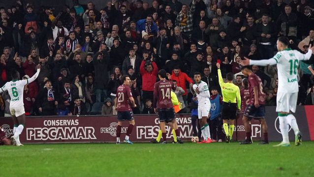 Octavos de final de la Copa del Rey entre Pontevedra y Getafe en Pasarón