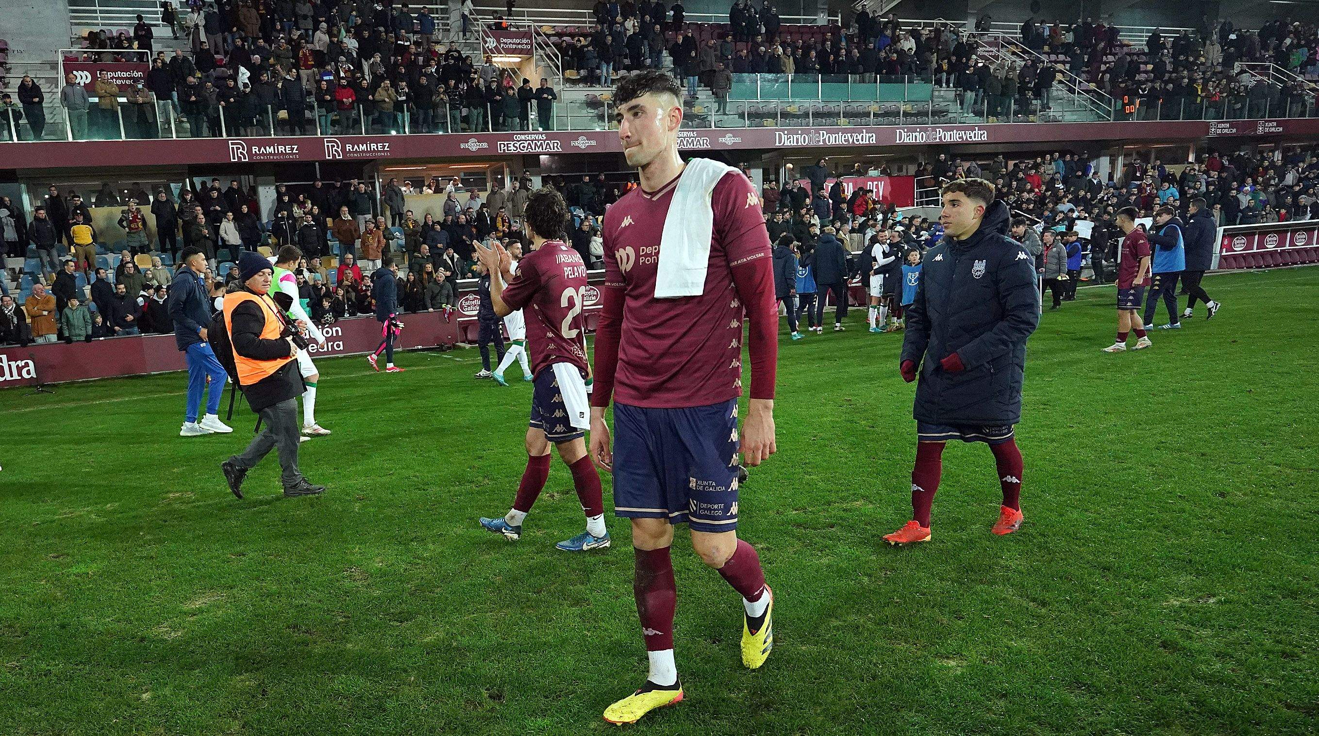 Octavos de final de la Copa del Rey entre Pontevedra y Getafe en Pasarón