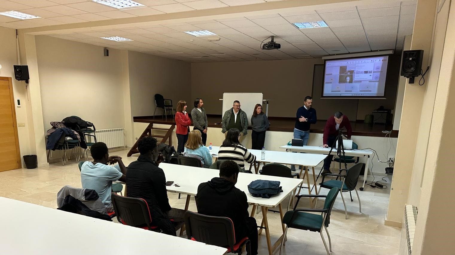 Curso de iniciación a la lengua gallega en la Casa de Cultura de Ribadumia
