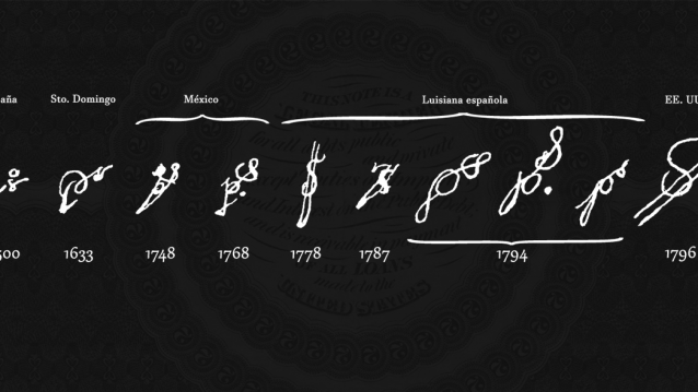 Evolución paleográfica do “Ps.” de Pesos