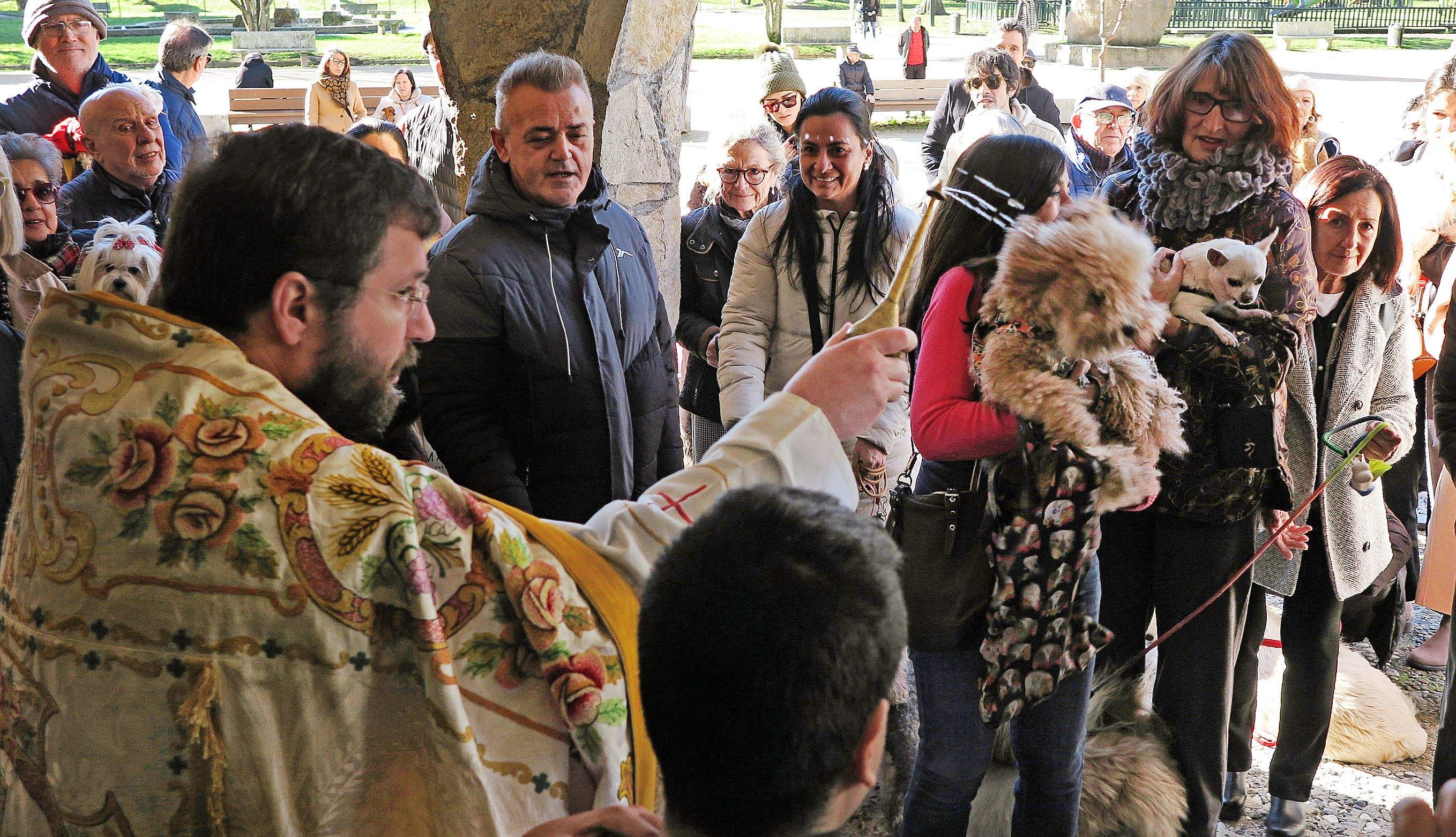 Bendición de los animales por la festividad de San Antón
