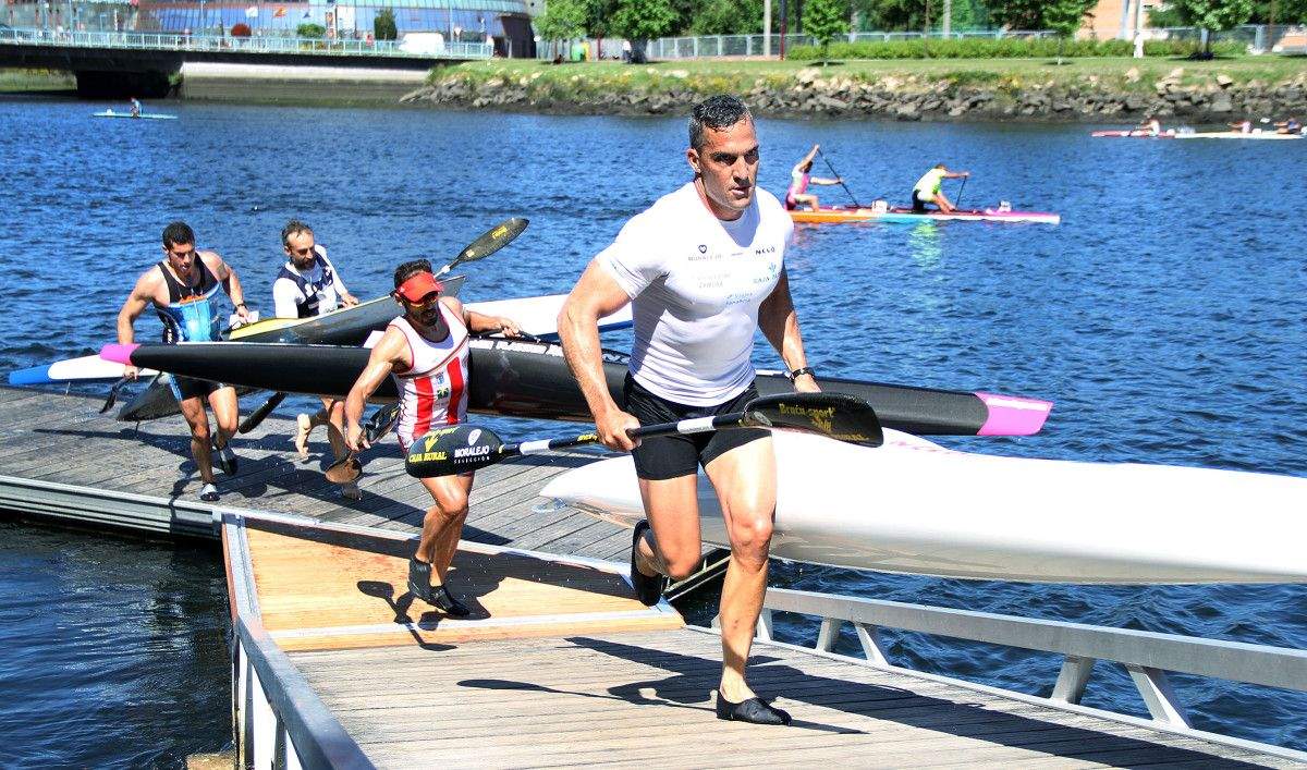 Primeira xornada do Campionato de España de Piragüismo Maratón 