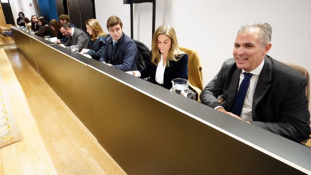 Concejales del PP en el pleno Concejales del PP en el pleno