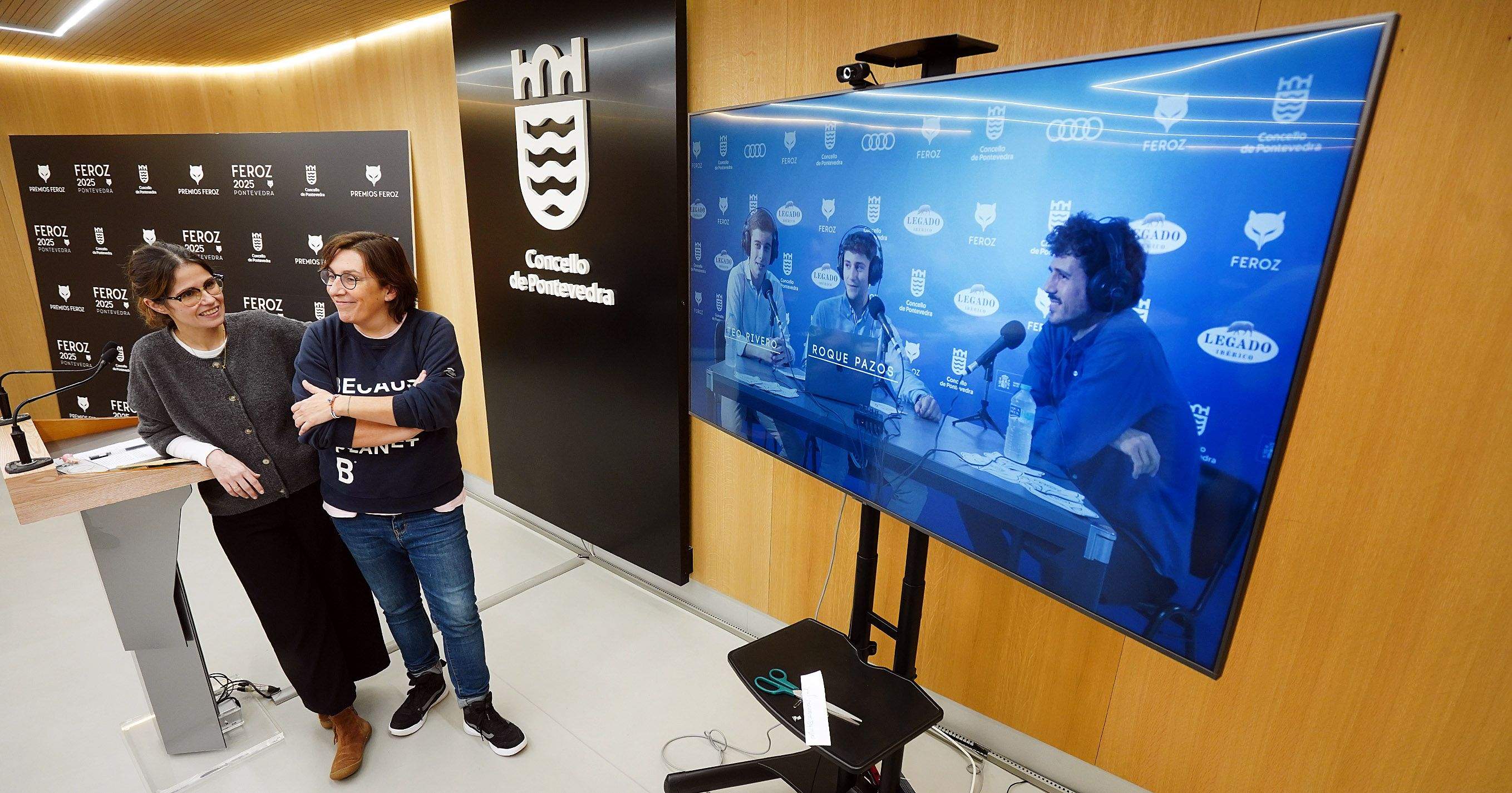 Presentación dos videopodcast 'Ouveo Feroz'