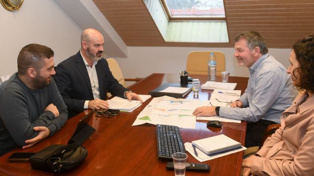 Reunión entre Portos de Galicia y el Concello de Bueu Reunión entre Portos de Galicia y el Concello de Bueu