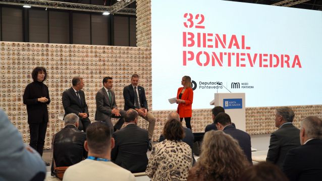Presentación de la Bienal de Pontevedra en Fitur