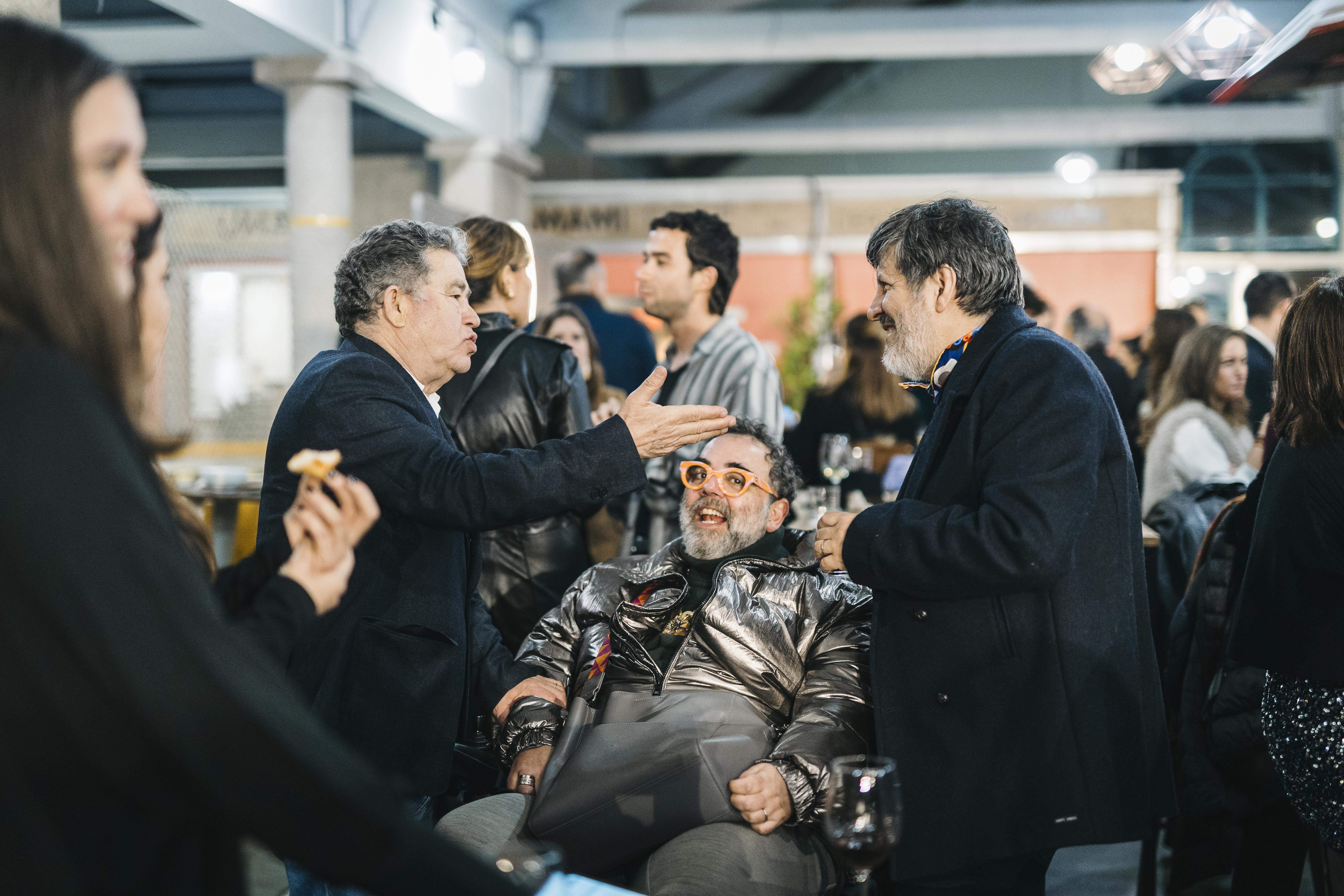 Cea previa aos Feroz no Mercado de Abastos