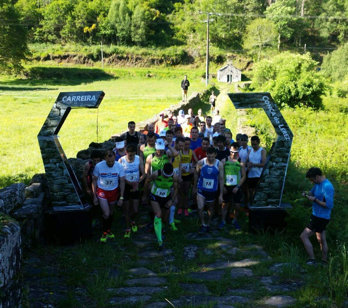 Primera edición de la carrera popular Conca do Lérez
