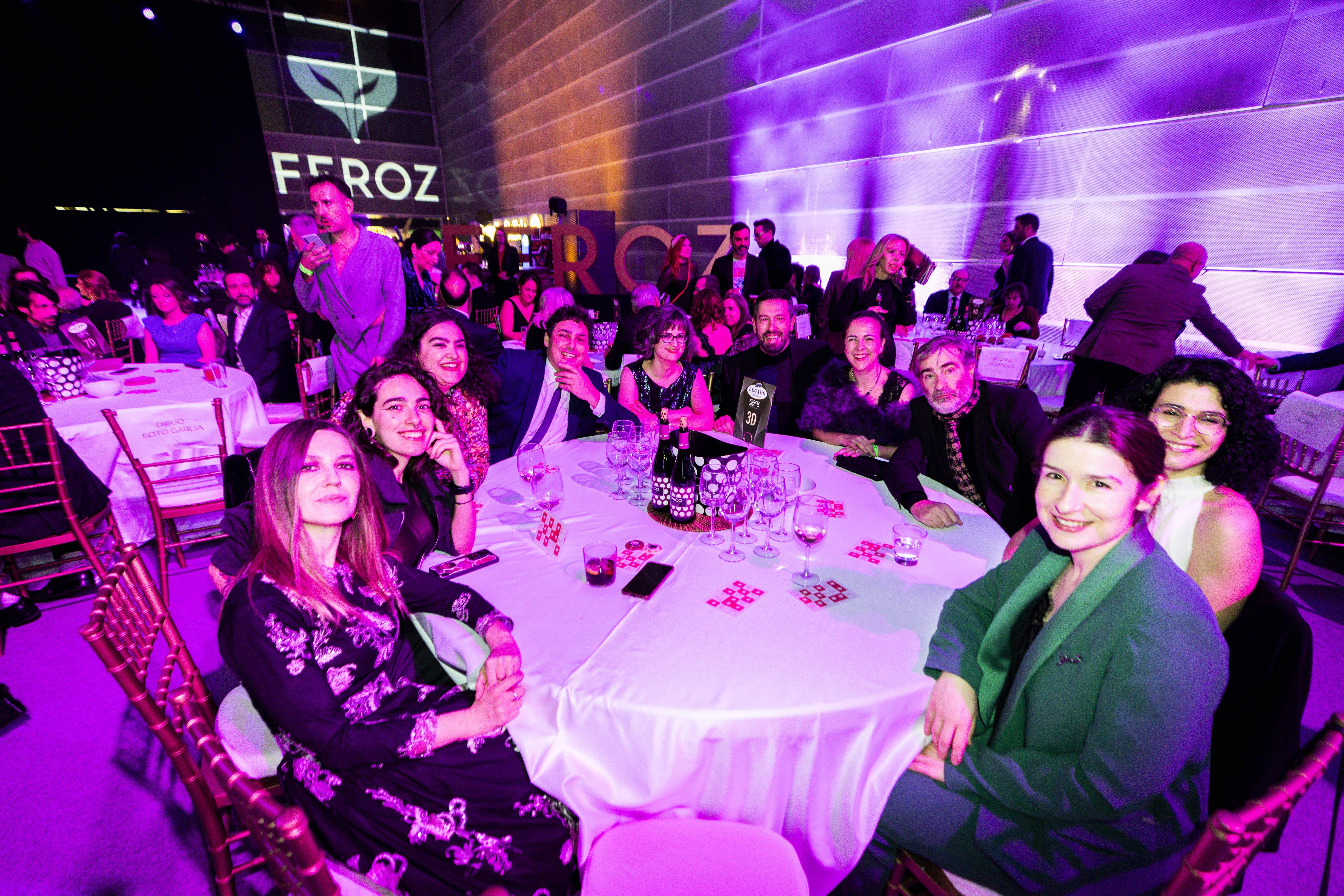 Personalidades en las mesas de los Premios Feroz 2025 Personalidades en las mesas de los Premios Feroz 2025