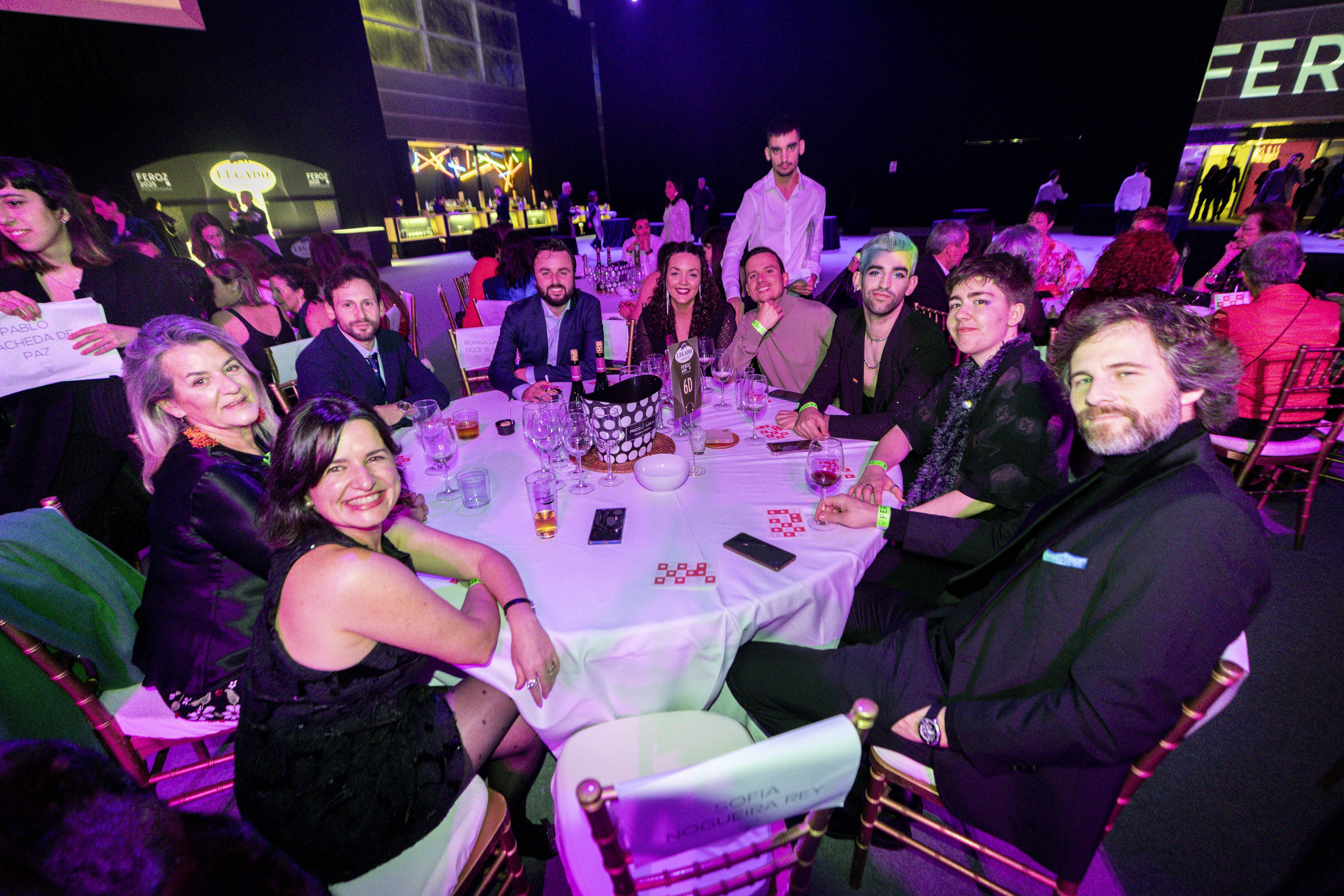 Personalidades en las mesas de los Premios Feroz 2025 Personalidades en las mesas de los Premios Feroz 2025