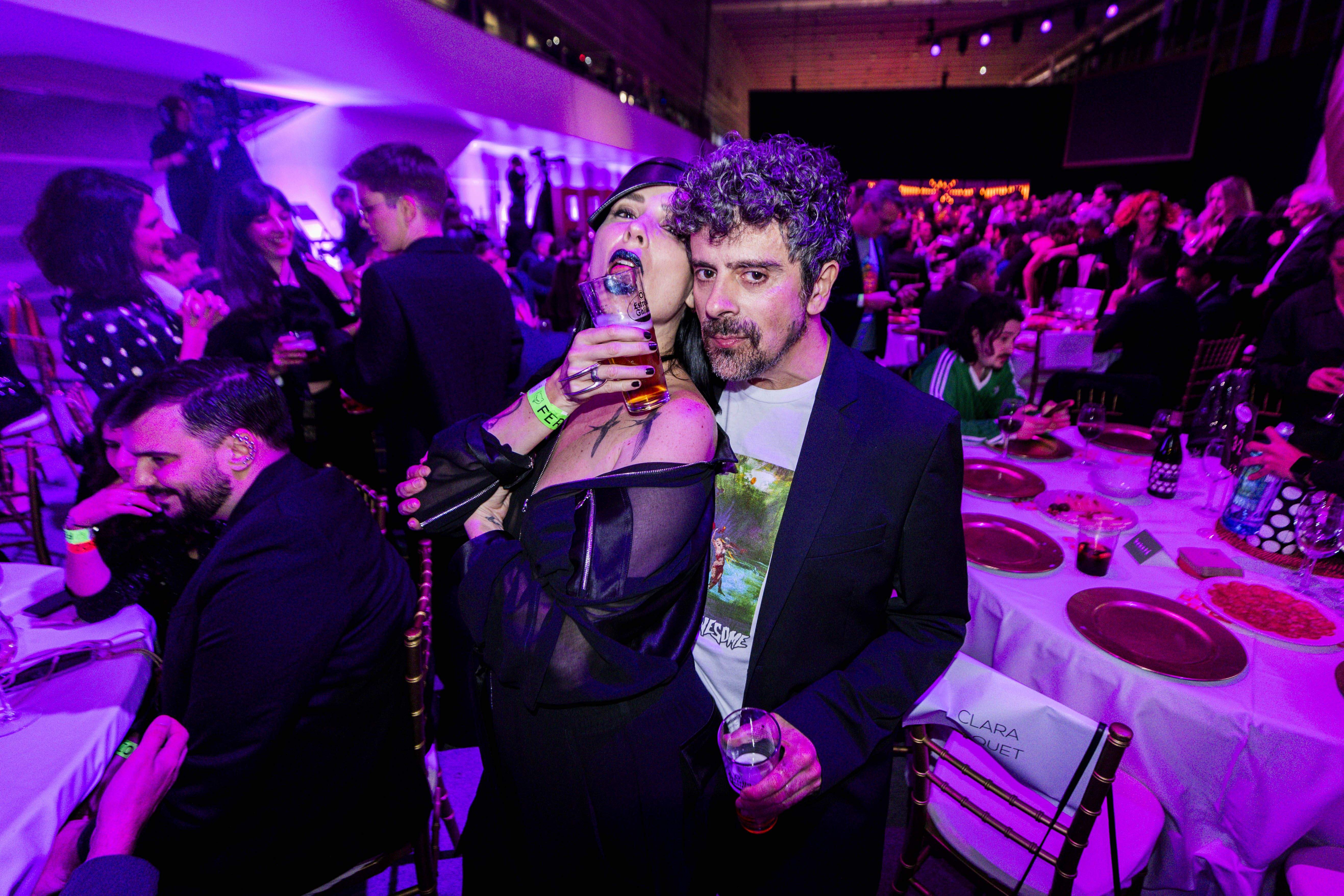 Personalidades en las mesas de los Premios Feroz 2025 Personalidades en las mesas de los Premios Feroz 2025
