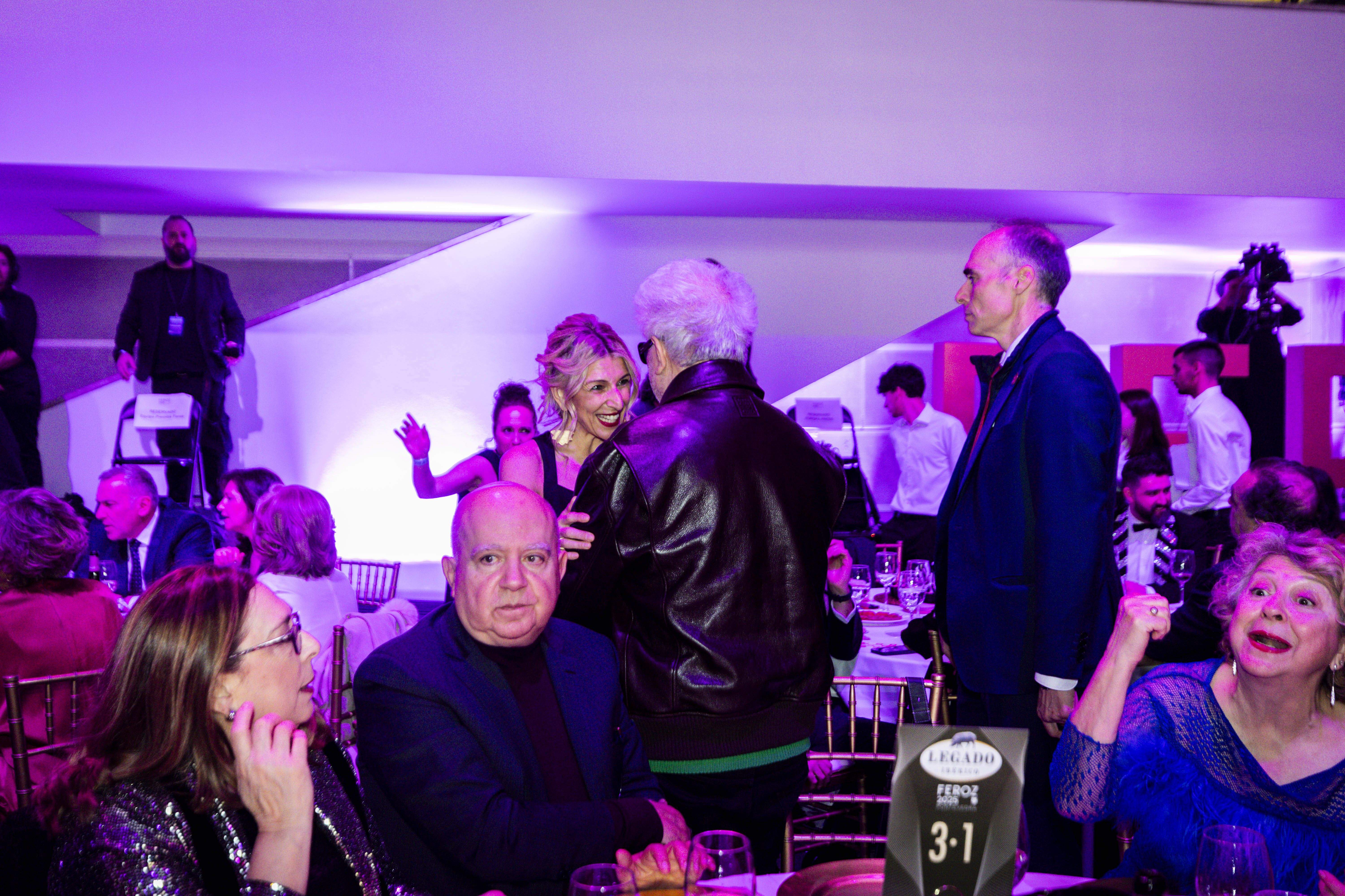 Personalidades en las mesas de los Premios Feroz 2025 Personalidades en las mesas de los Premios Feroz 2025