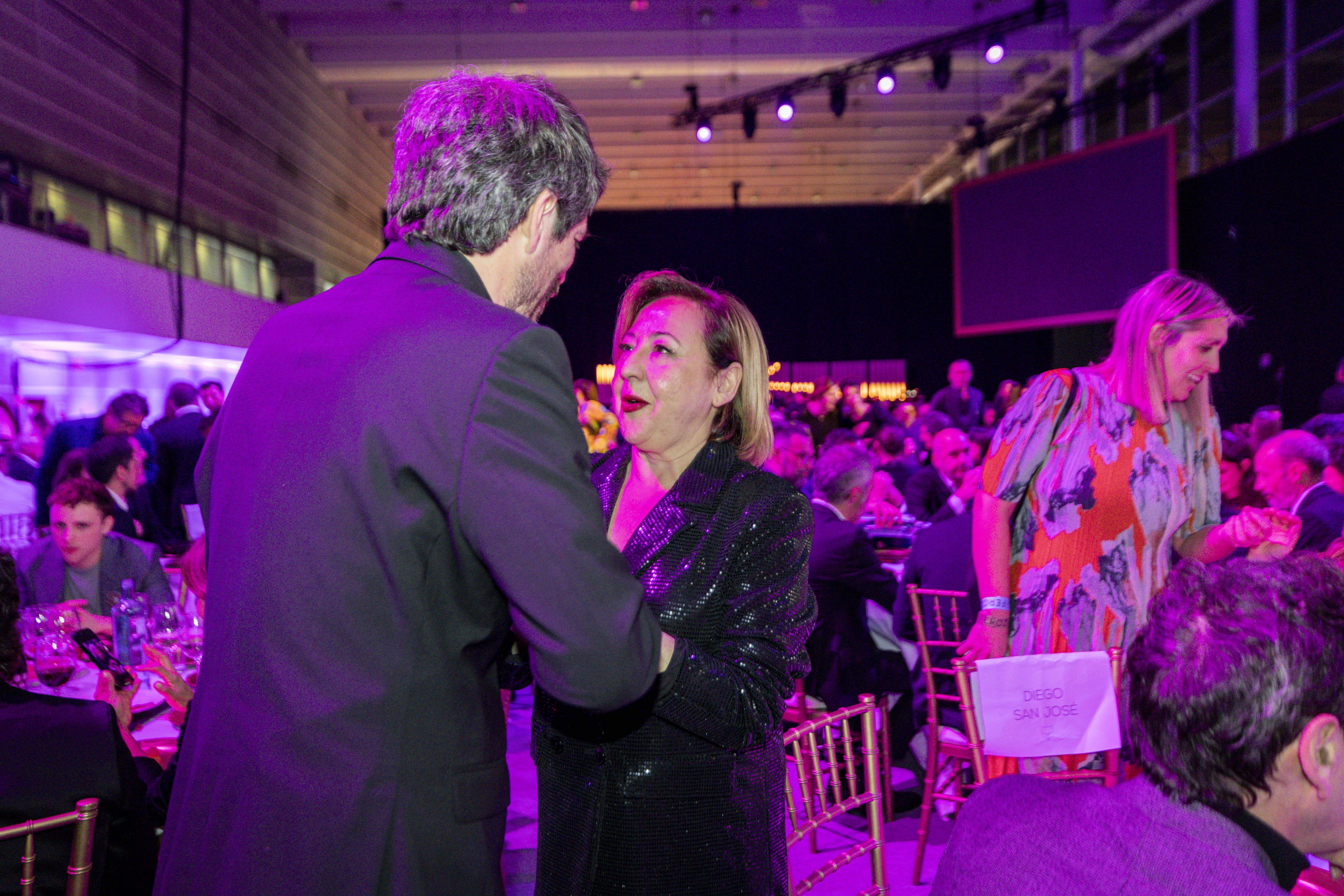 Personalidades en las mesas de los Premios Feroz 2025 Personalidades en las mesas de los Premios Feroz 2025