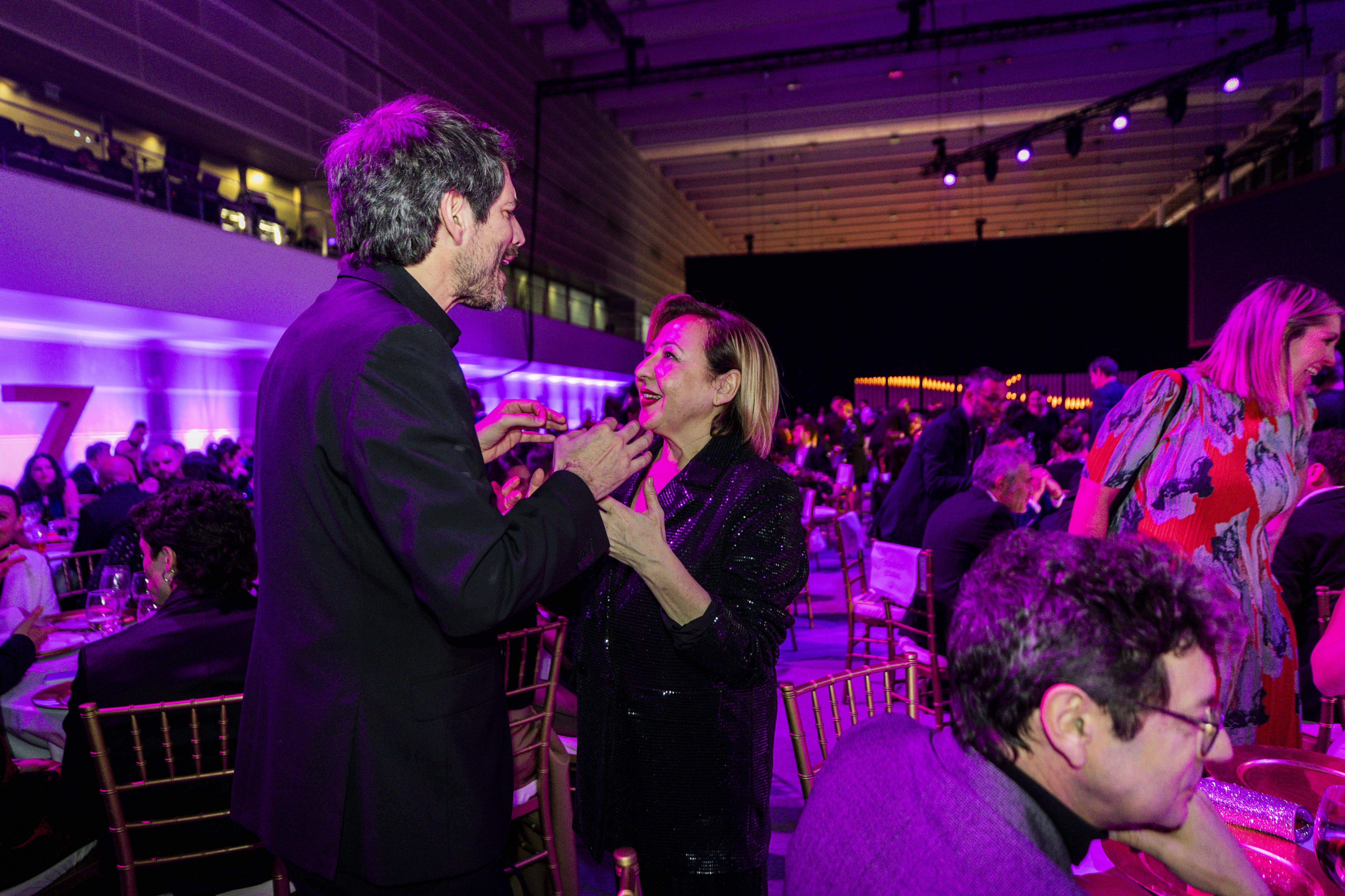 Personalidades en las mesas de los Premios Feroz 2025 Personalidades en las mesas de los Premios Feroz 2025