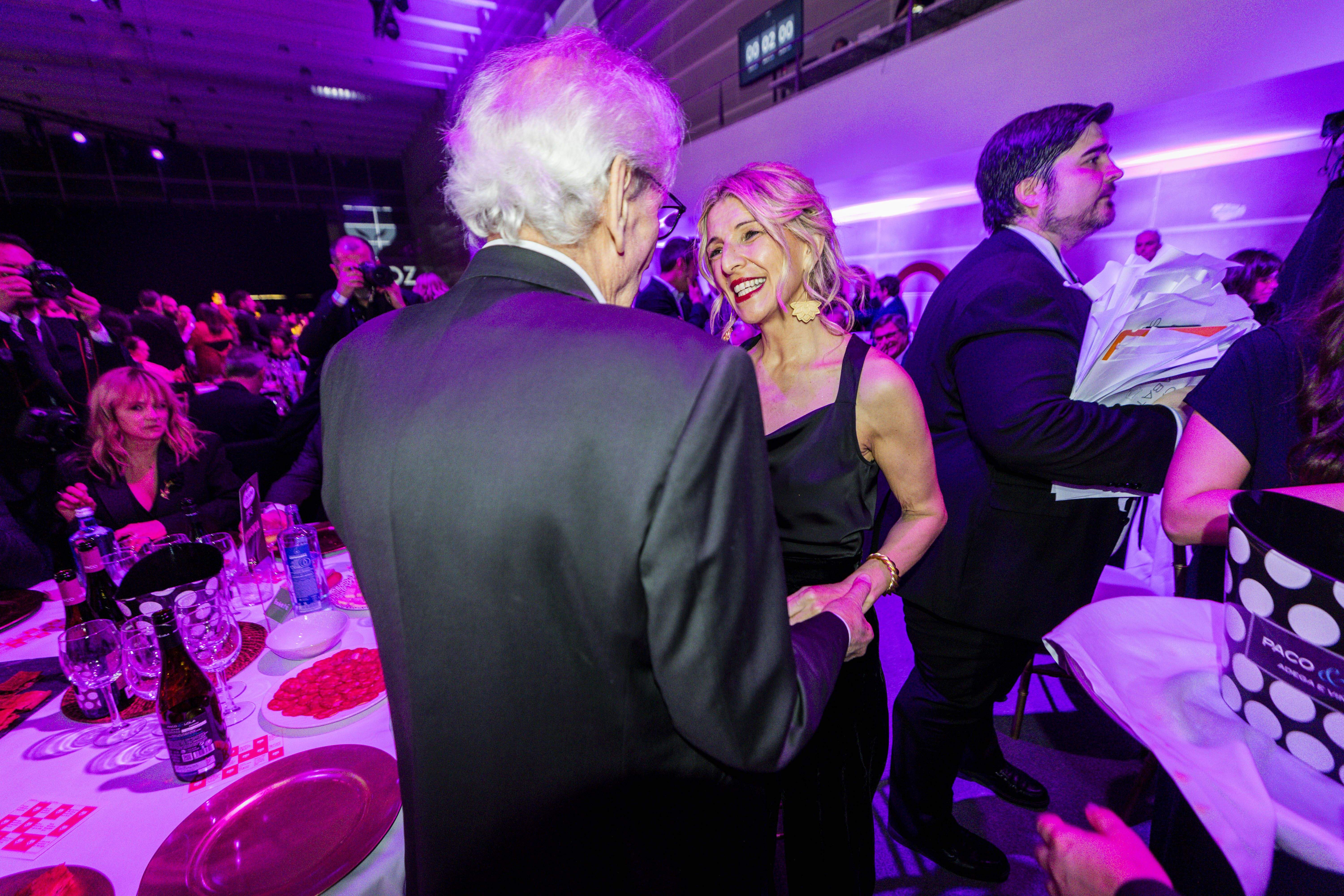 Personalidades en las mesas de los Premios Feroz 2025 Personalidades en las mesas de los Premios Feroz 2025