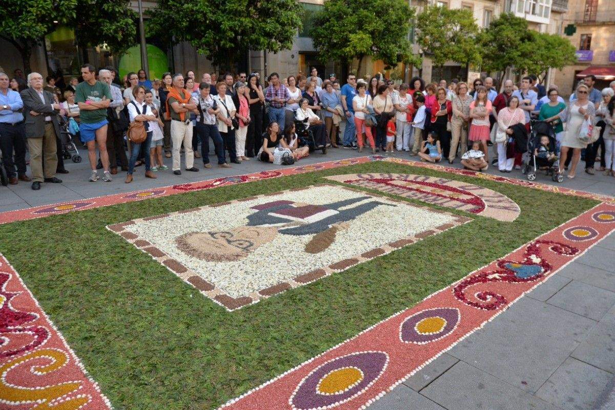 Acto cívico da asociación O Burgo polo Día das Letras Galegas Acto cívico da asociación O Burgo polo Día das Letras Galegas